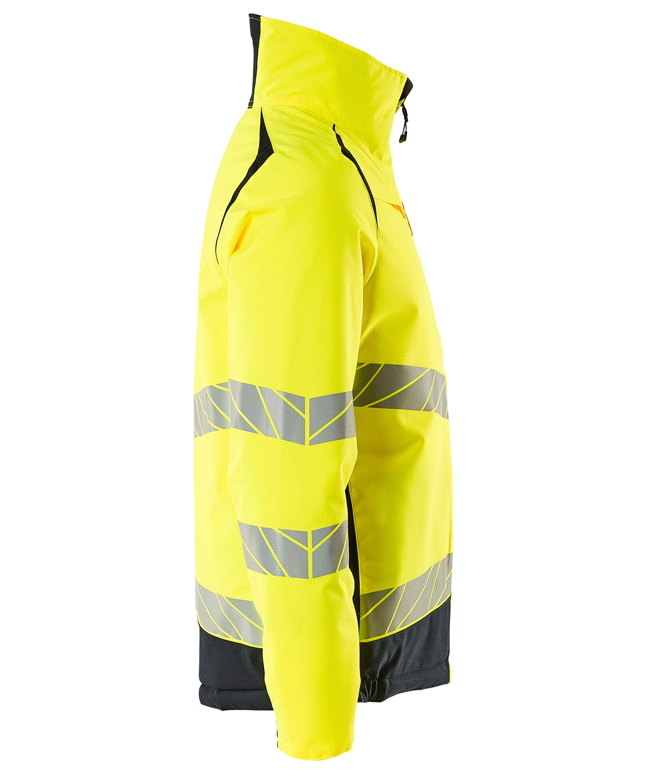 Mascot Accelerate Safe winter jacket, Hi-Vis Yellow/Dark Marine, large image number 3