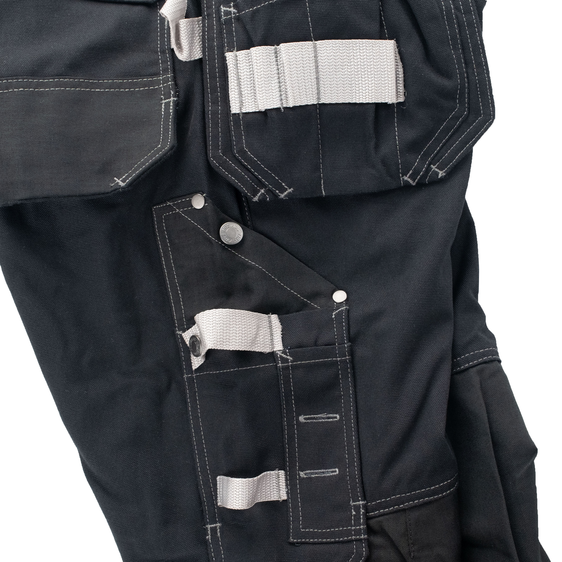 Fristads Gen Y h&aring;ndv&aelig;rkerbukser 2122, Sort, large image number 9