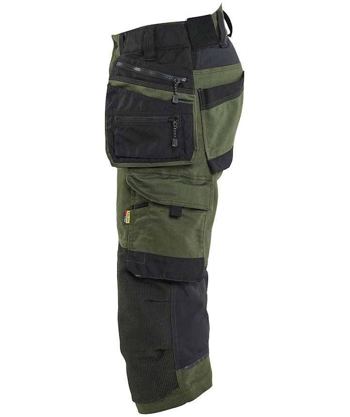 Bl&aring;kl&auml;der Striker craftsman knickers, Forest green/black, large image number 3