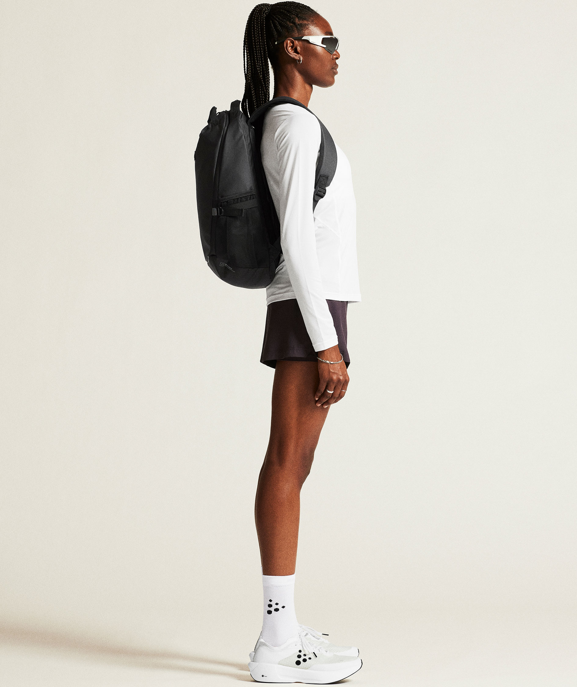 Craft ADV Essence l&aring;ng&auml;rmad T-shirt dam, White, large image number 5