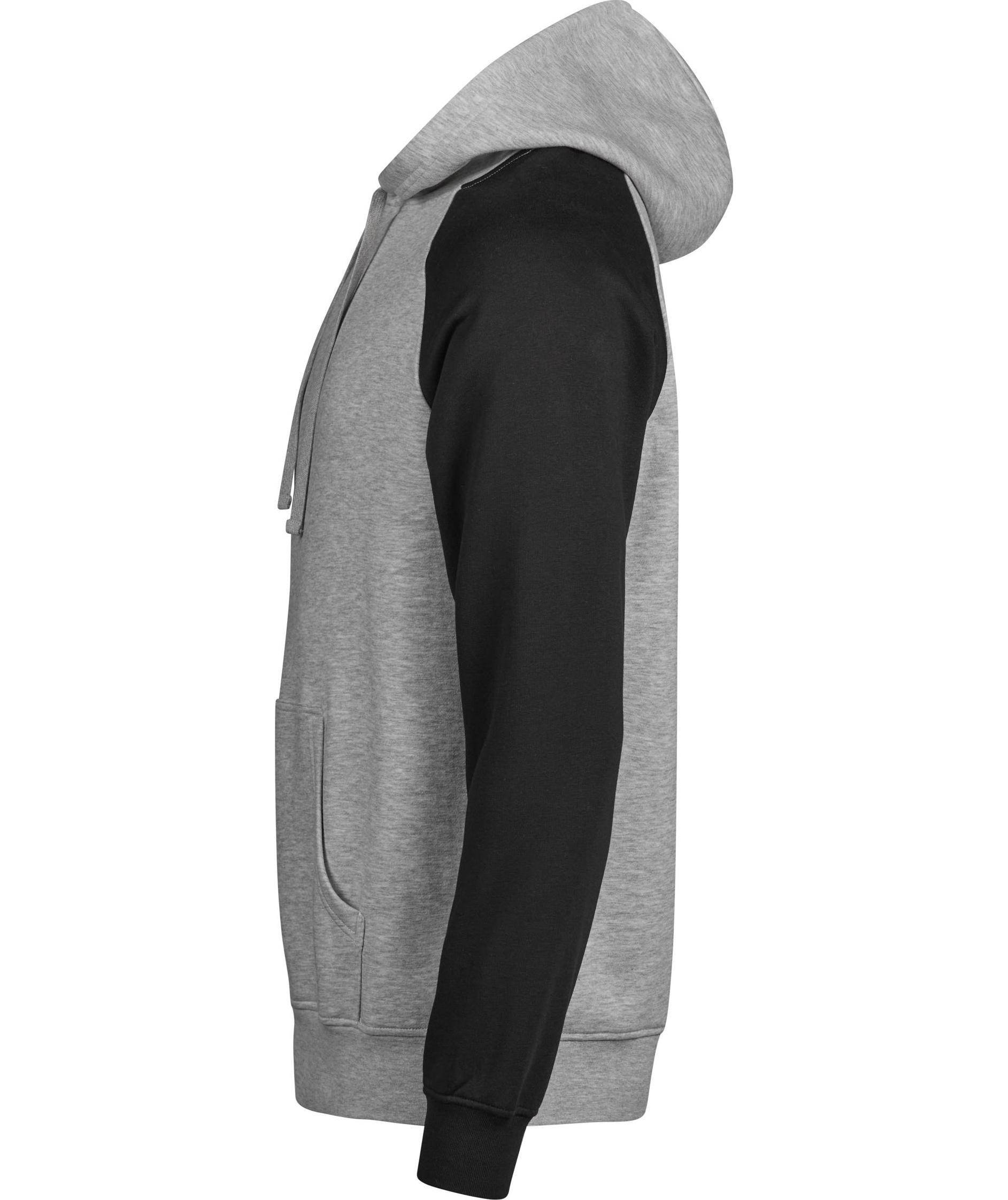 Tee Jays UNLABELED h&aelig;ttetr&oslash;je, Heather/Black, large image number 3