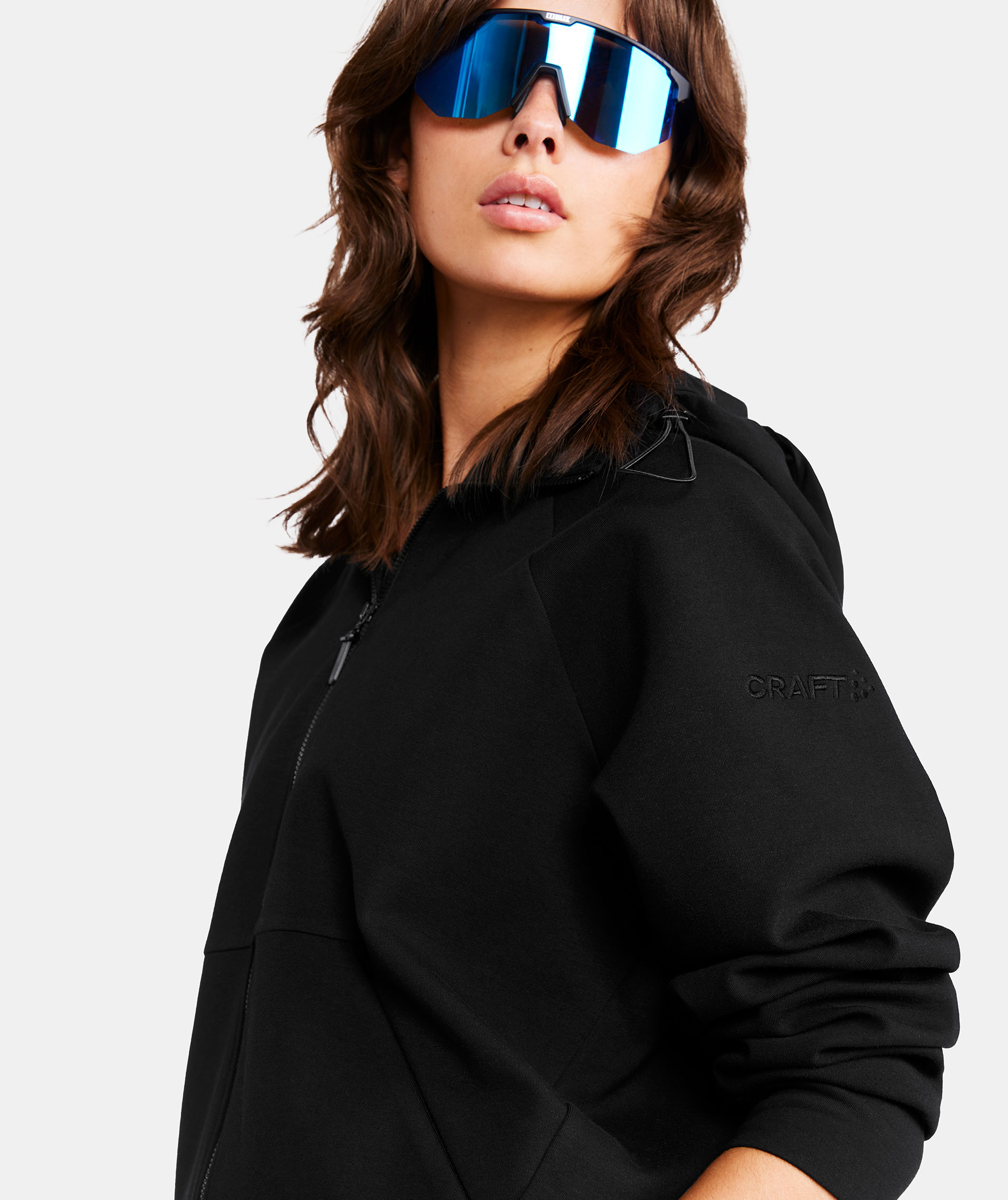 Craft ADV Join dame hettegenser med glidel&aring;s, Black, large image number 5