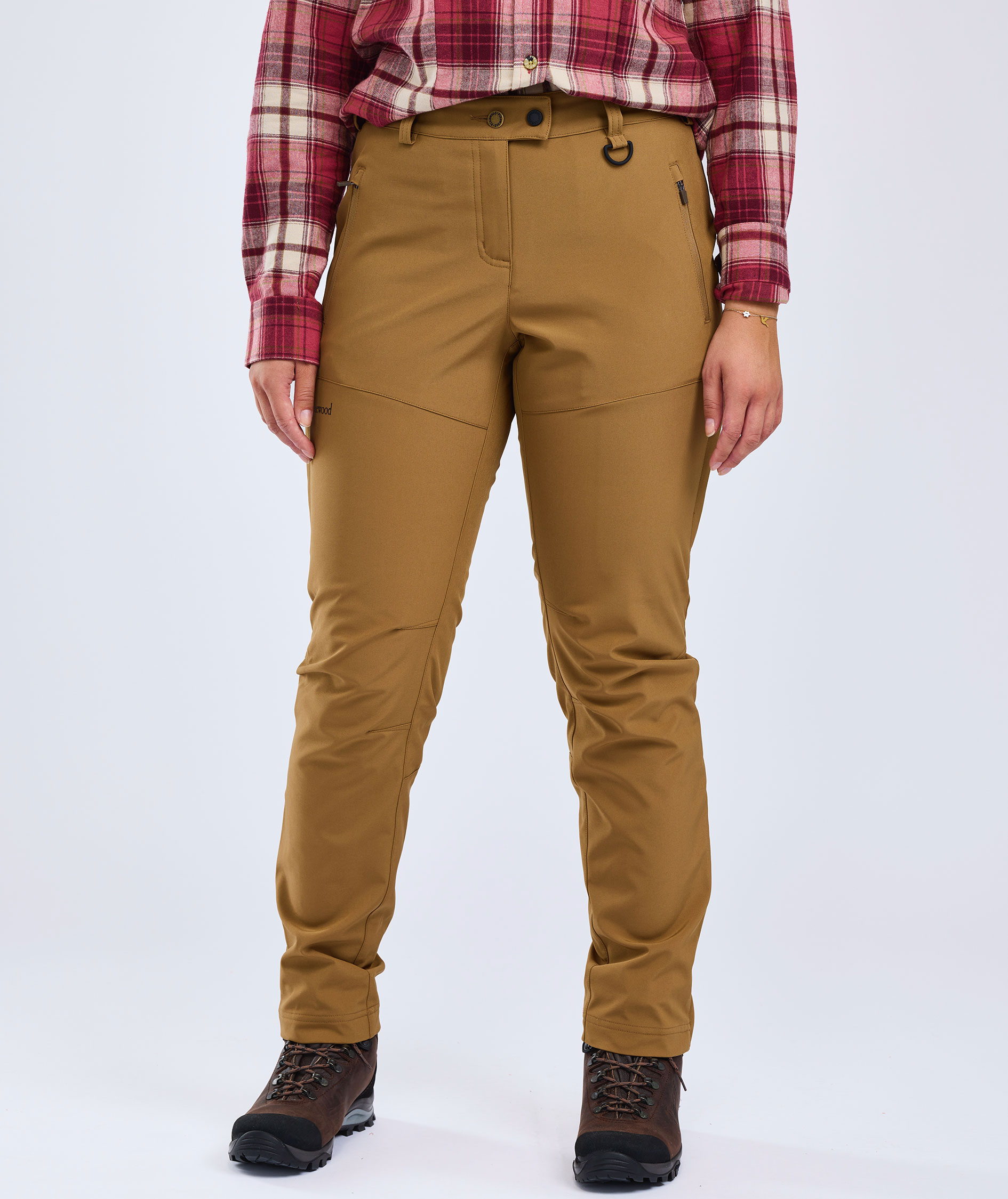 Pinewood Wilda Stretch dame skalbukser, Dark Sandstone, large image number 7