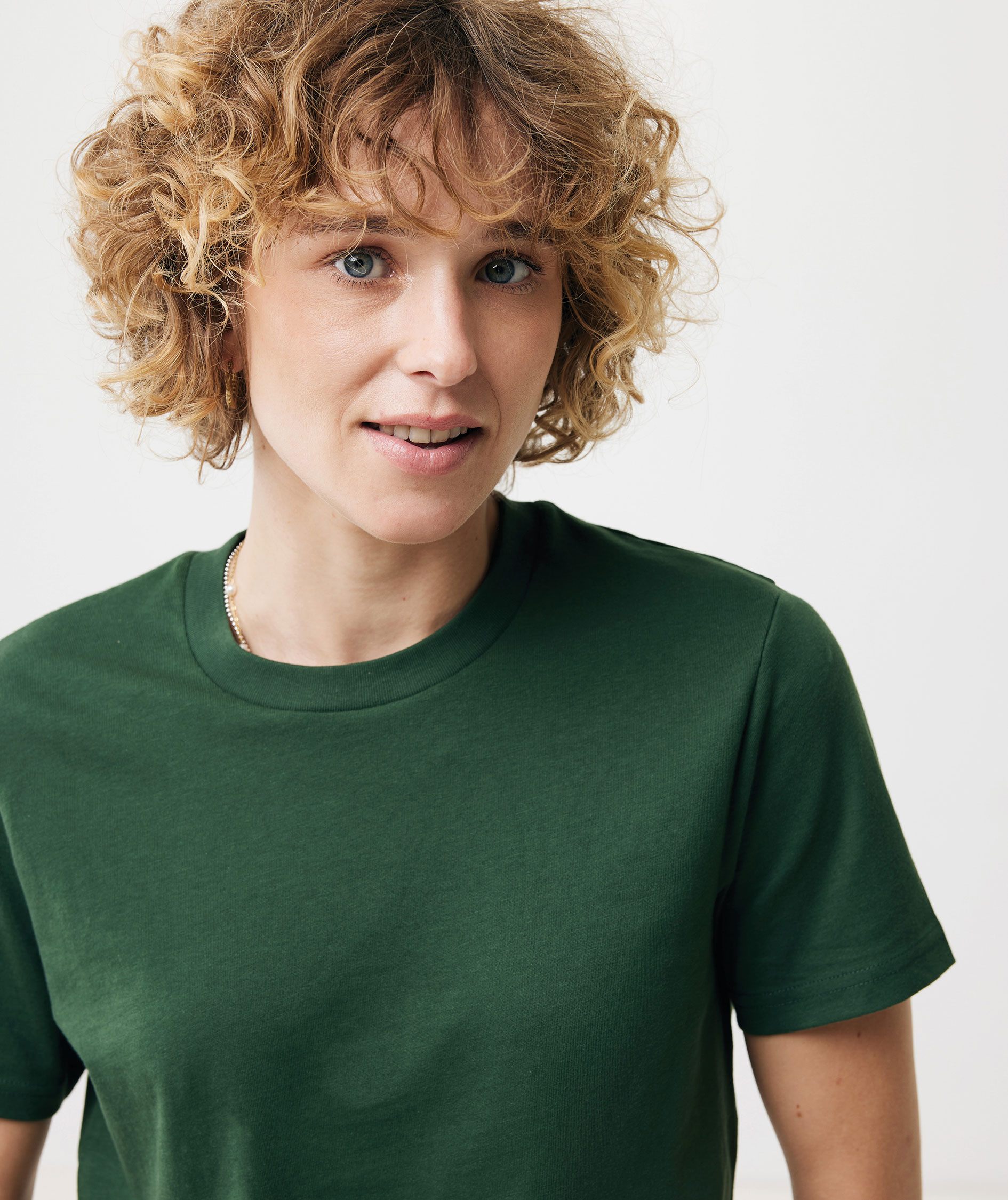 Iqoniq Brett T-shirt, Forest Green, large image number 7