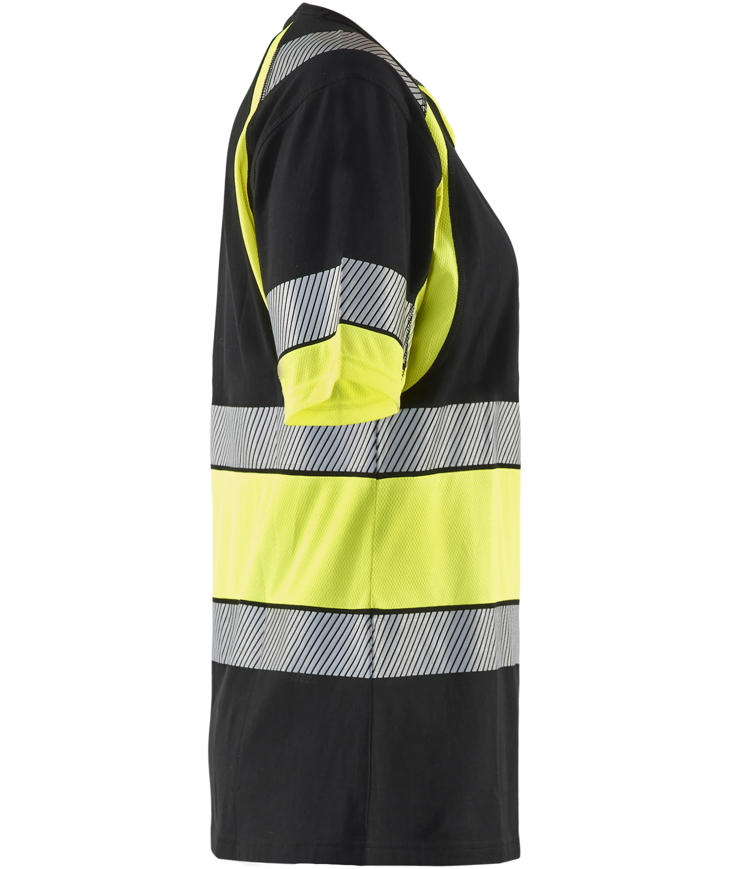 Bl&aring;kl&auml;der women's T-shirt, Black/Hi-Vis Yellow, large image number 3