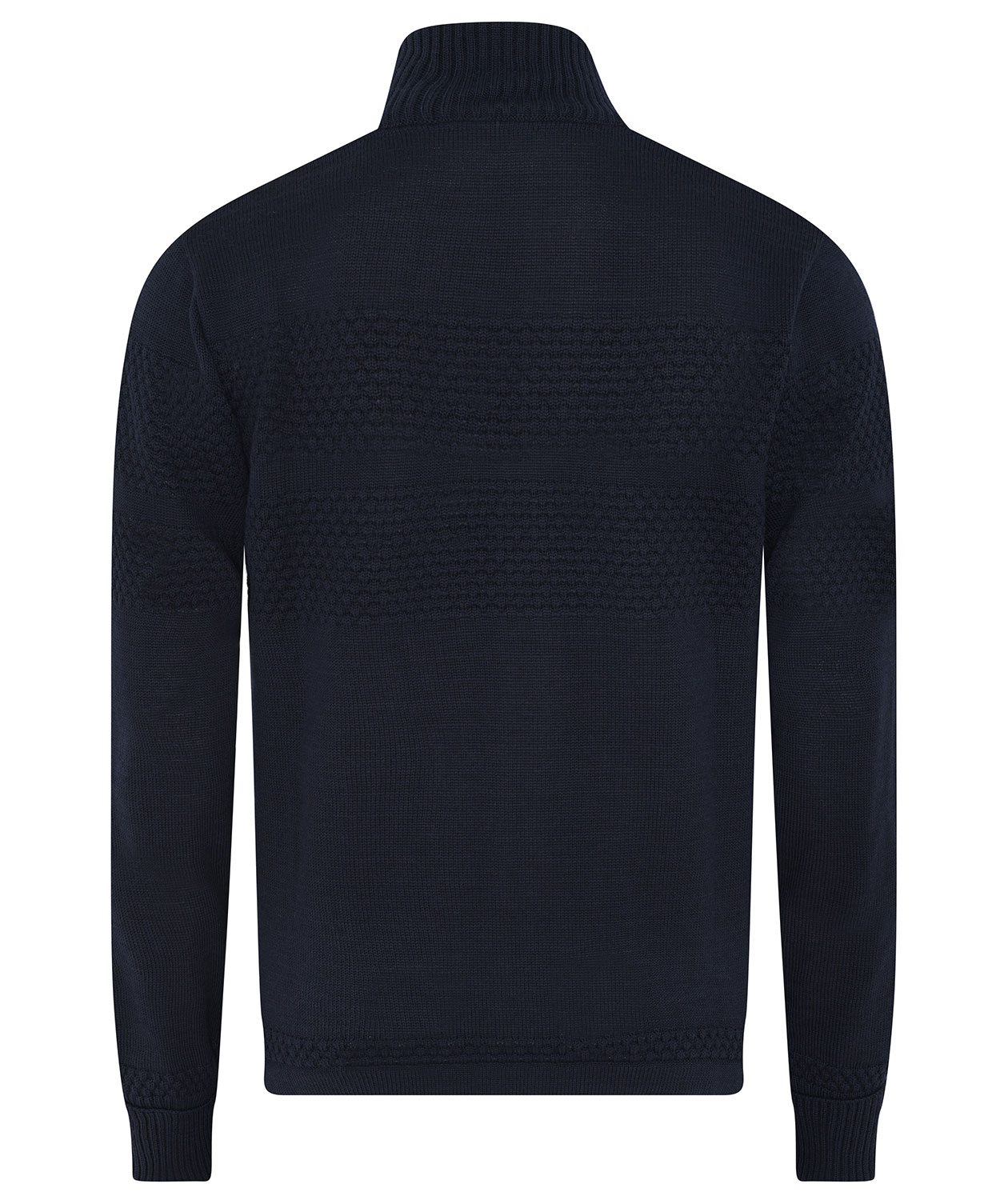 Clipper Saltum stickad zip-cardigan, Captain Navy