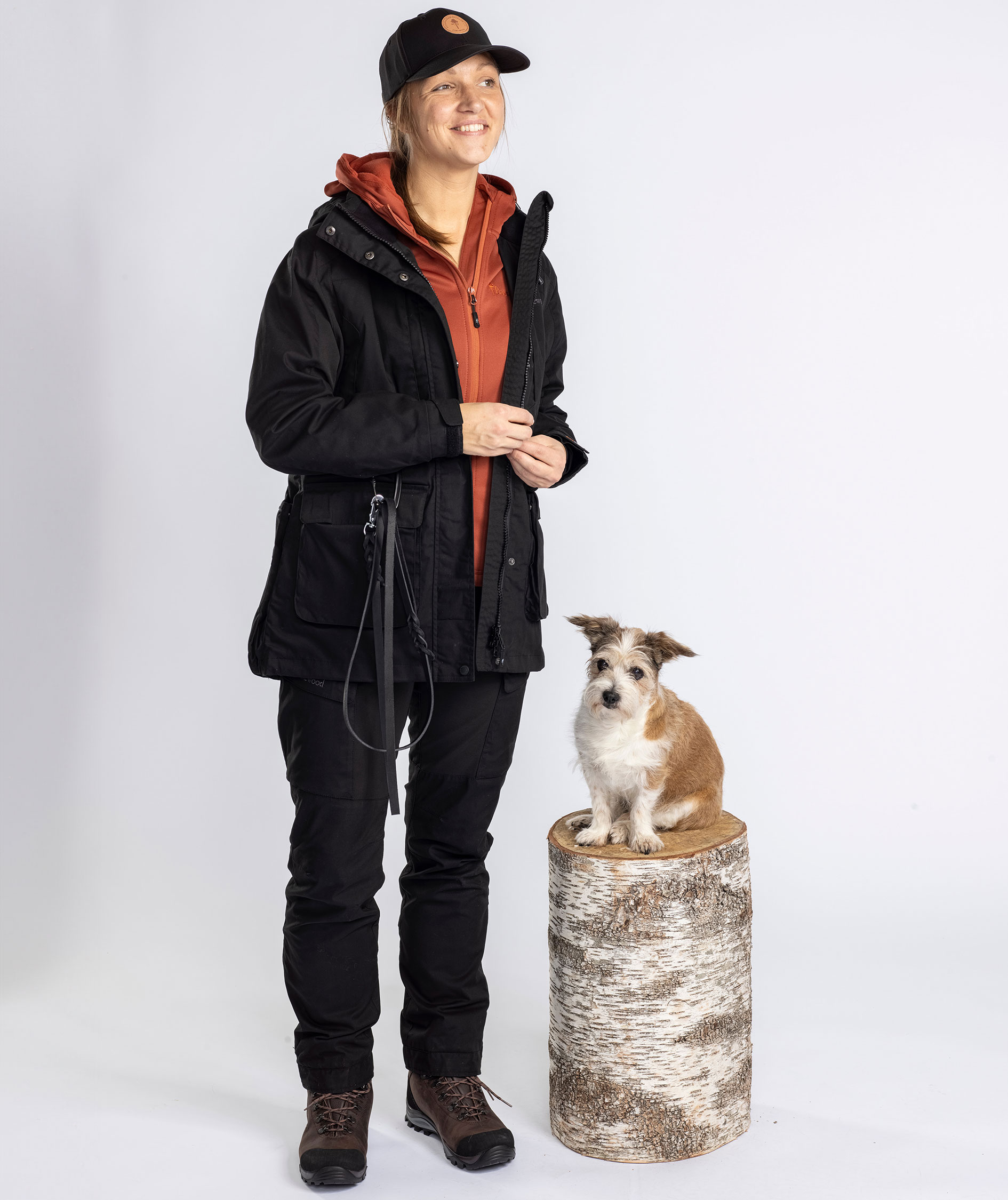 Pinewood Dog Sports Trainer damejakke, Black, large image number 6