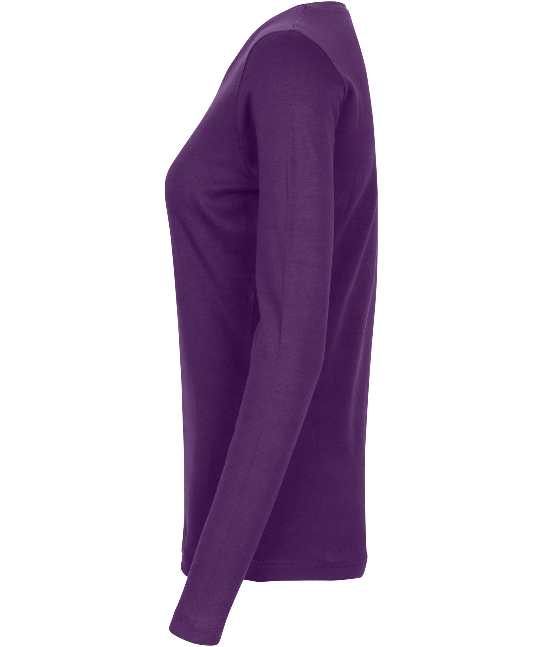 ID Identity Interlock l&aring;ng&auml;rmad T-shirt dam, Lila, large image number 2