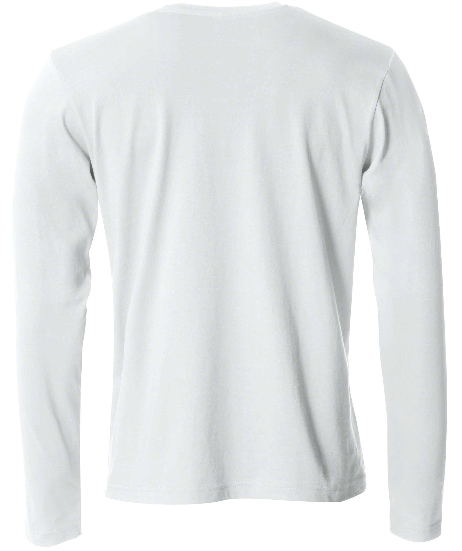 Clique Basic-T long-sleeved t-shirt, White, large image number 1
