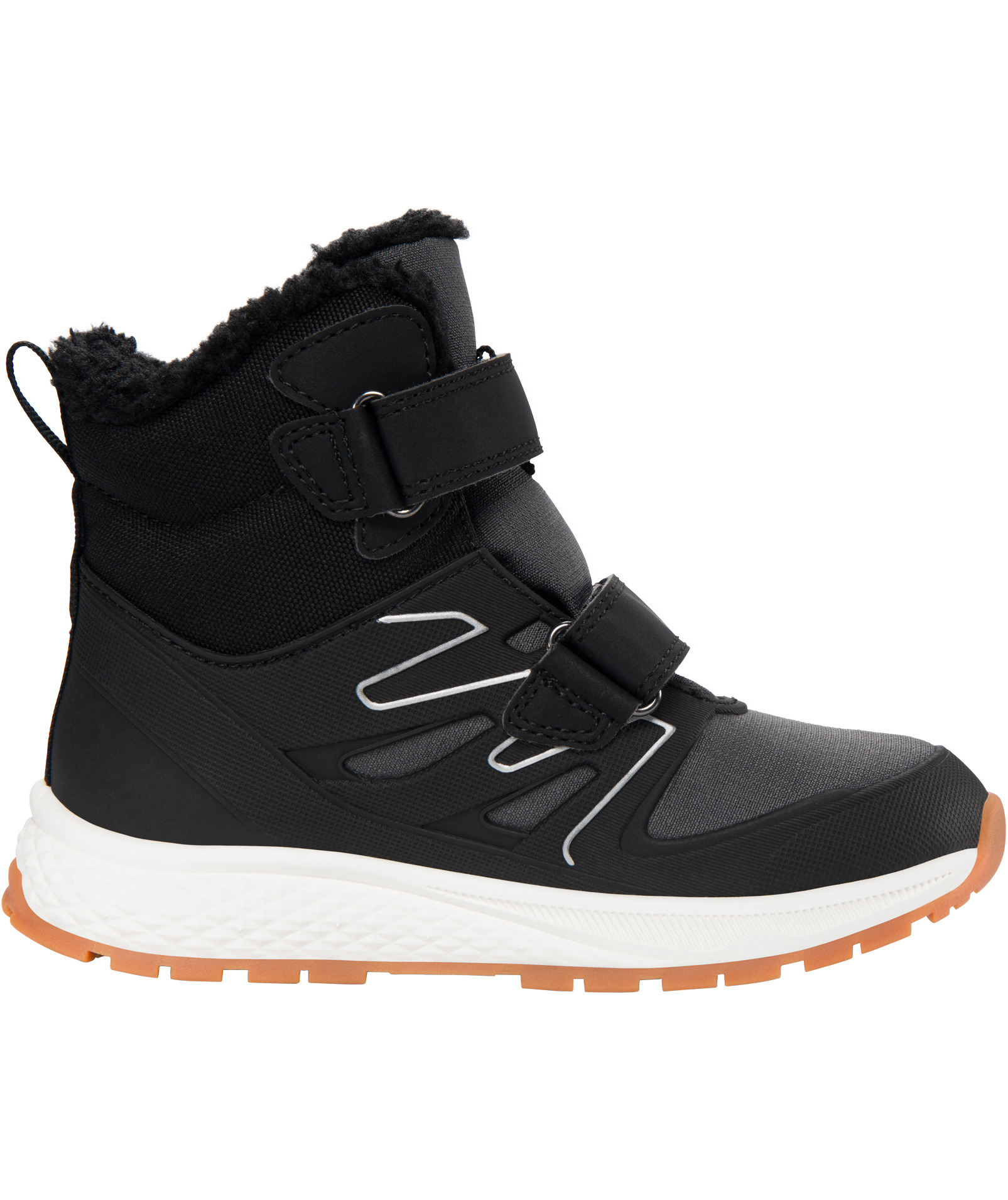 Viking Equip Defence Warm WP 2V st&ouml;vlar till barn, Black/Charcoal