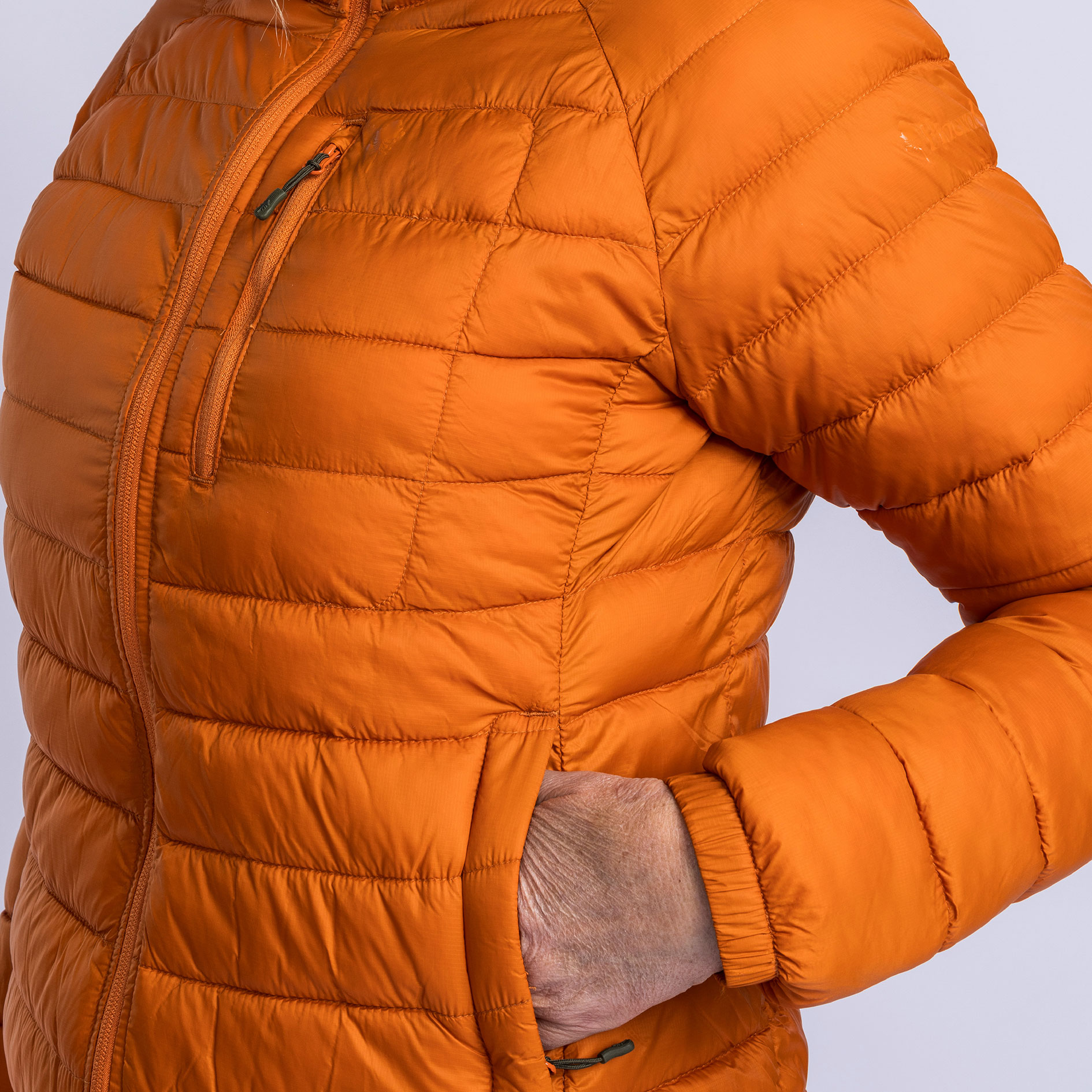 Pinewood&nbsp;Abisko Insulation vatteret damejakke, Burned Orange, large image number 6