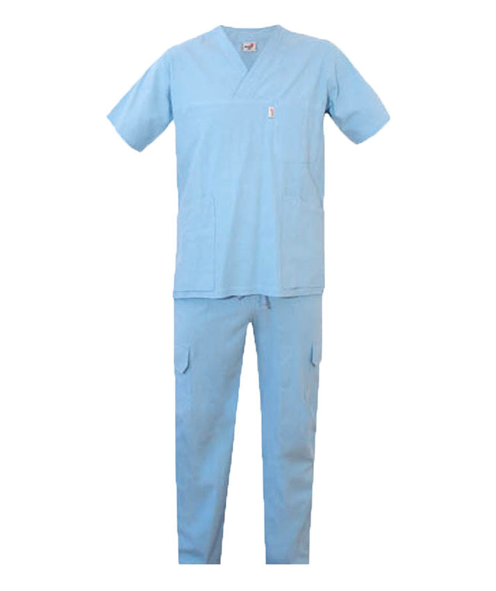 Invite tunika + byxa, Ljus Bl&aring;