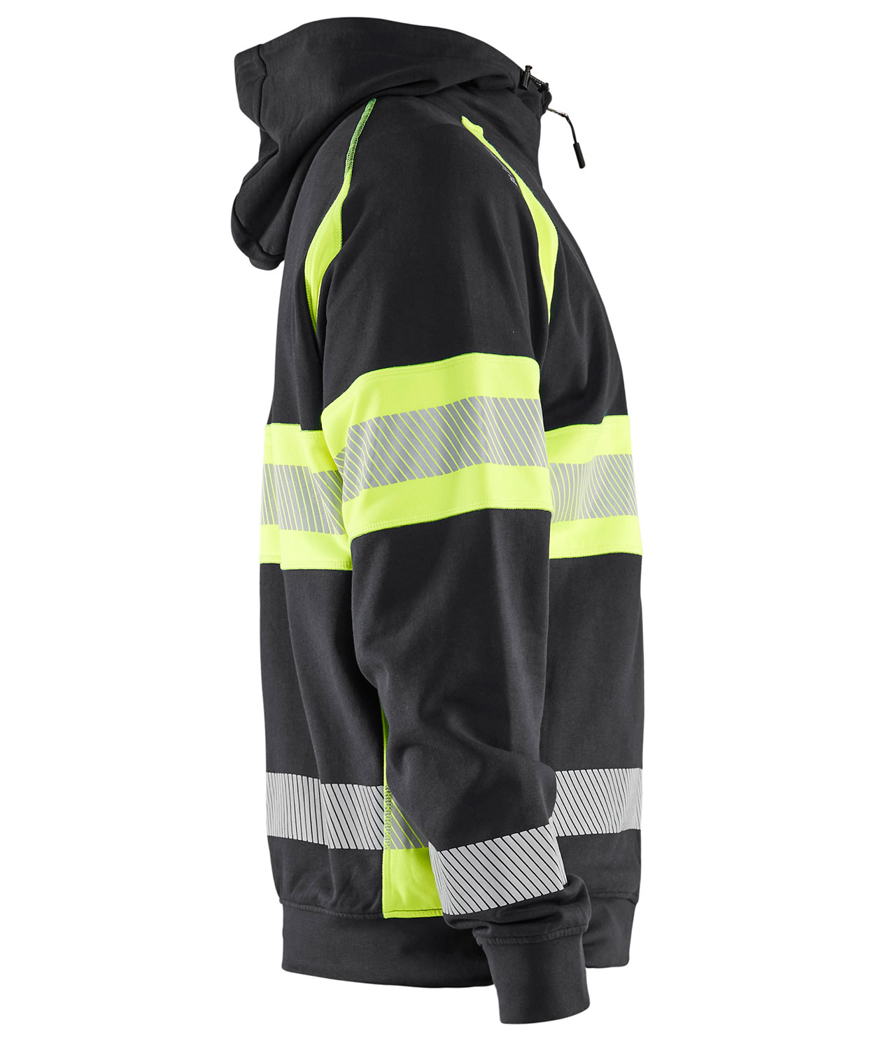 Bl&aring;kl&auml;der hoodie, Black/Hi-Vis Yellow, large image number 2