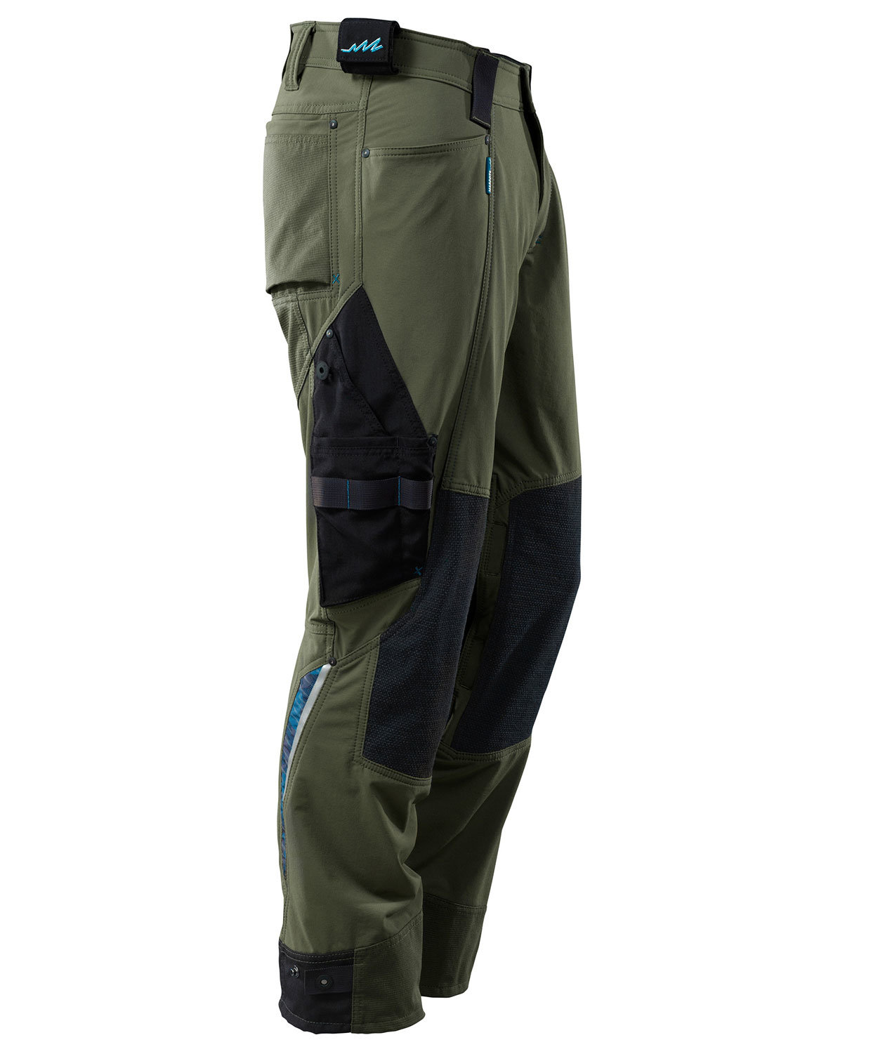 Mascot Advanced arbejdsbukser Full stretch, Mosgr&oslash;n, Mosgr&oslash;n, large image number 3