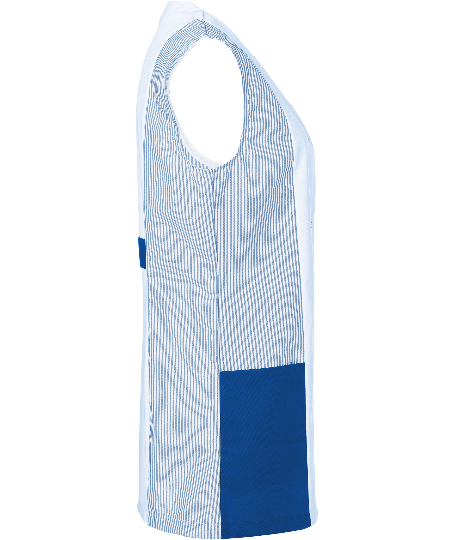 Karlowsky Sabrina Damen-Tunika ohne &Auml;rmel, White/blue, large image number 4