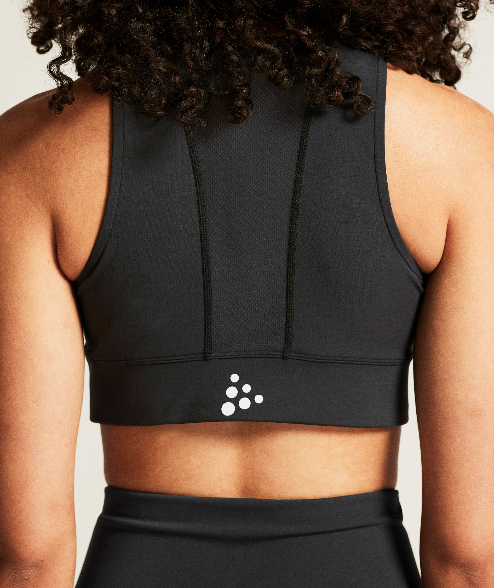 Craft Rush 2.0 Damen sport BH, Black, large image number 8