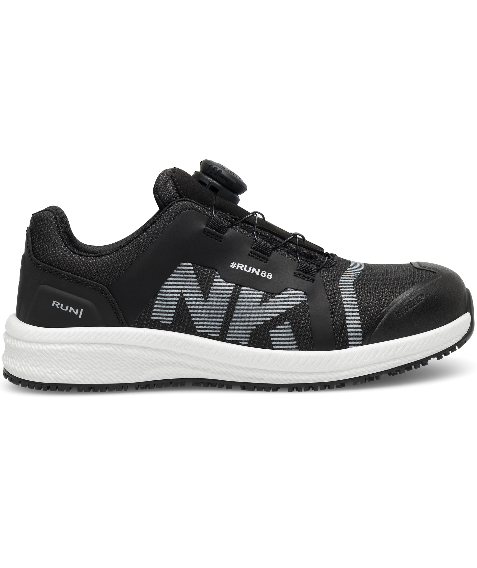 NOKNOK RUN88 safety shoes S3S, Black/White, large image number 4