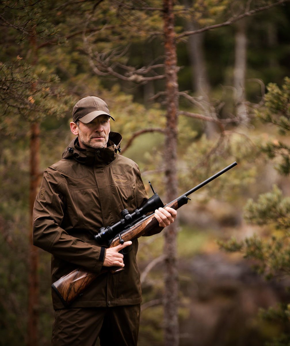 Deerhunter Track regnjacka, Brun, large image number 2