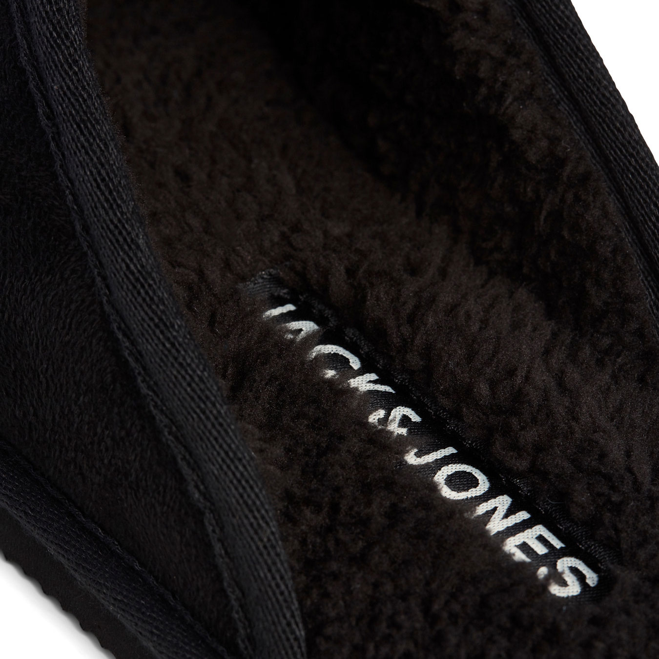 Jack & Jones JFWDUDELY mikrofiber slippers, Anthracite, large image number 5