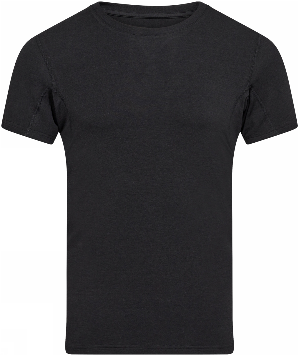 JBS kort&auml;rmad undertr&ouml;ja med bambu, Svart