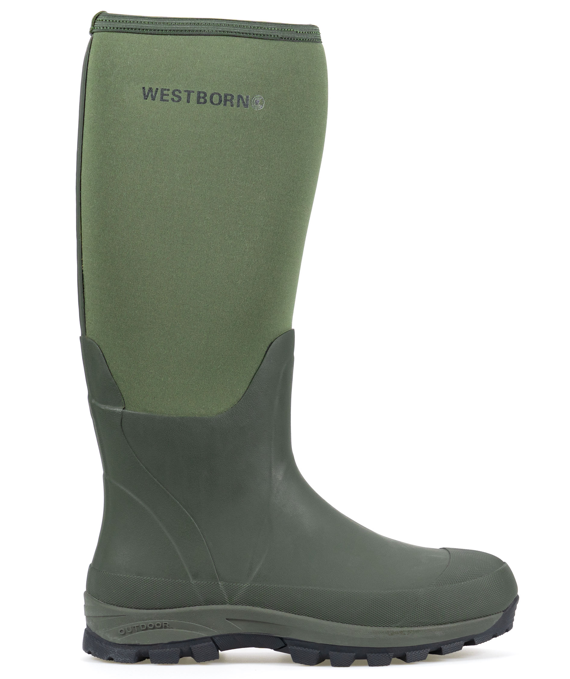 2:a sortering Westborn gummist&ouml;vlar, Olive green, large image number 0