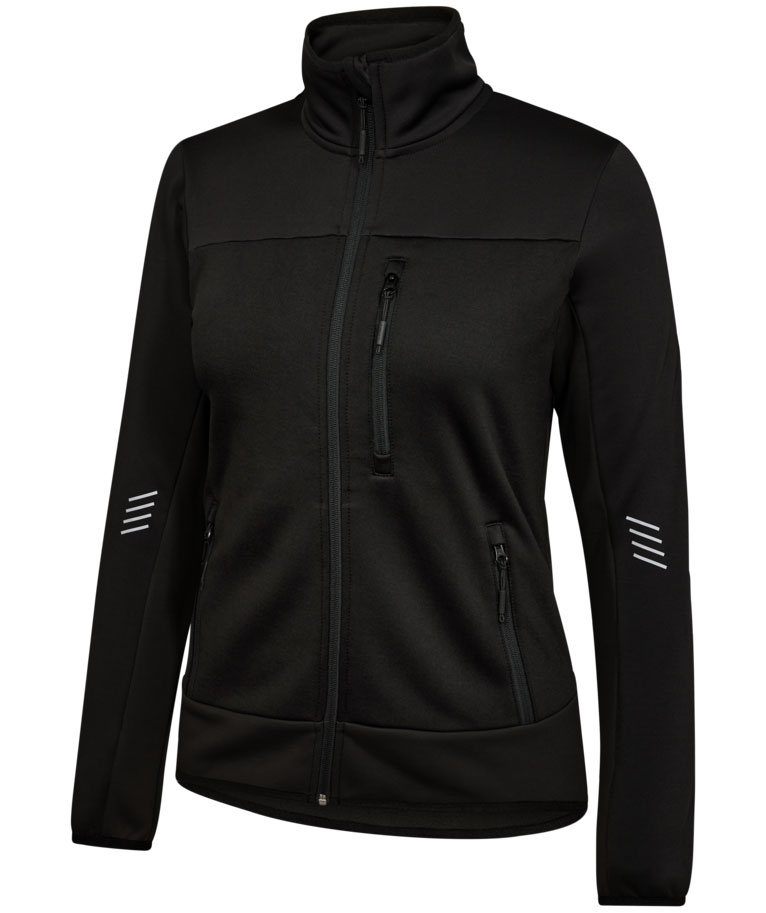 Engel Entire dame midlayer cardigan, Sort, large image number 2