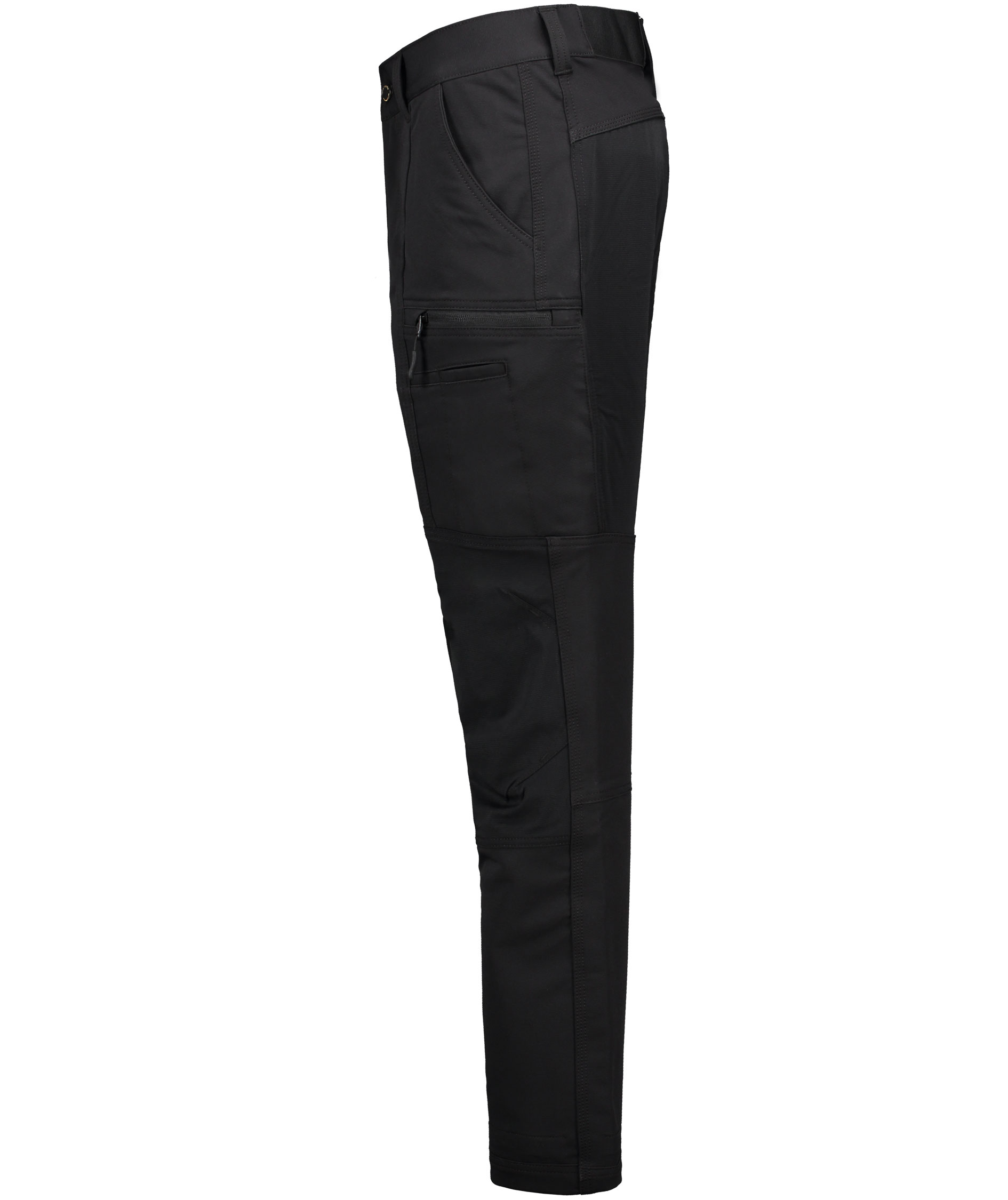 Westborn Active servicebukser full stretch, Black, large image number 5