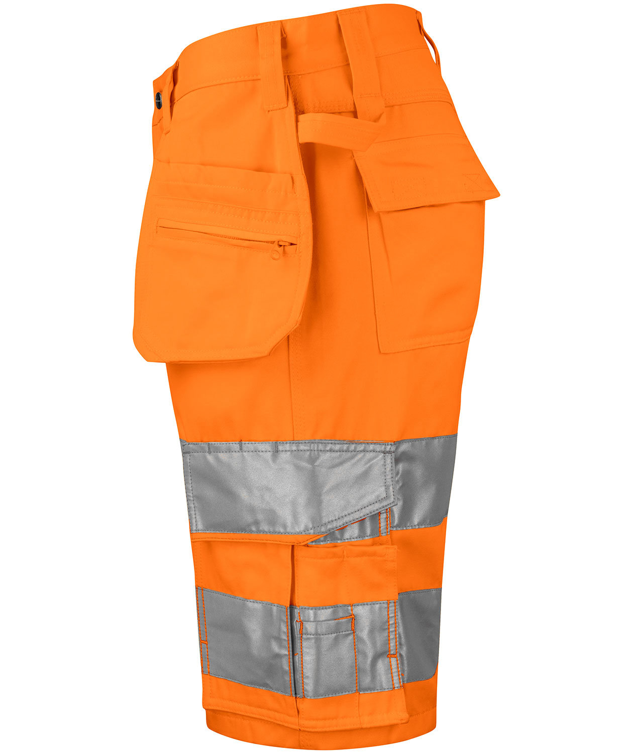 ProJob craftsman shorts 6535, Hi-Vis Orange/Black, large image number 2