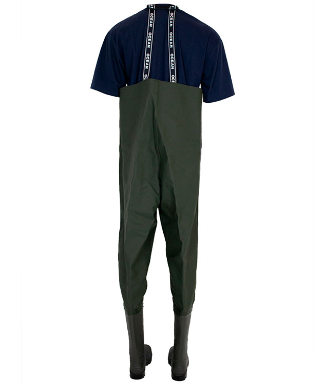 Ocean Deluxe vadare, M&ouml;rk Olivgr&ouml;n