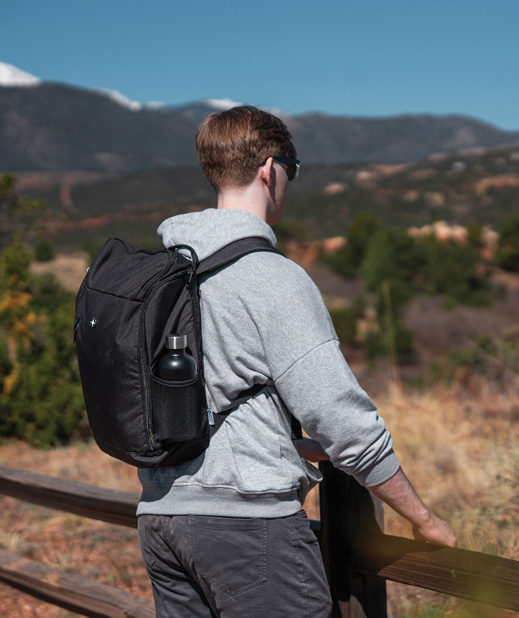 Swiss Peak 15,6" dataveske 17 L, Svart