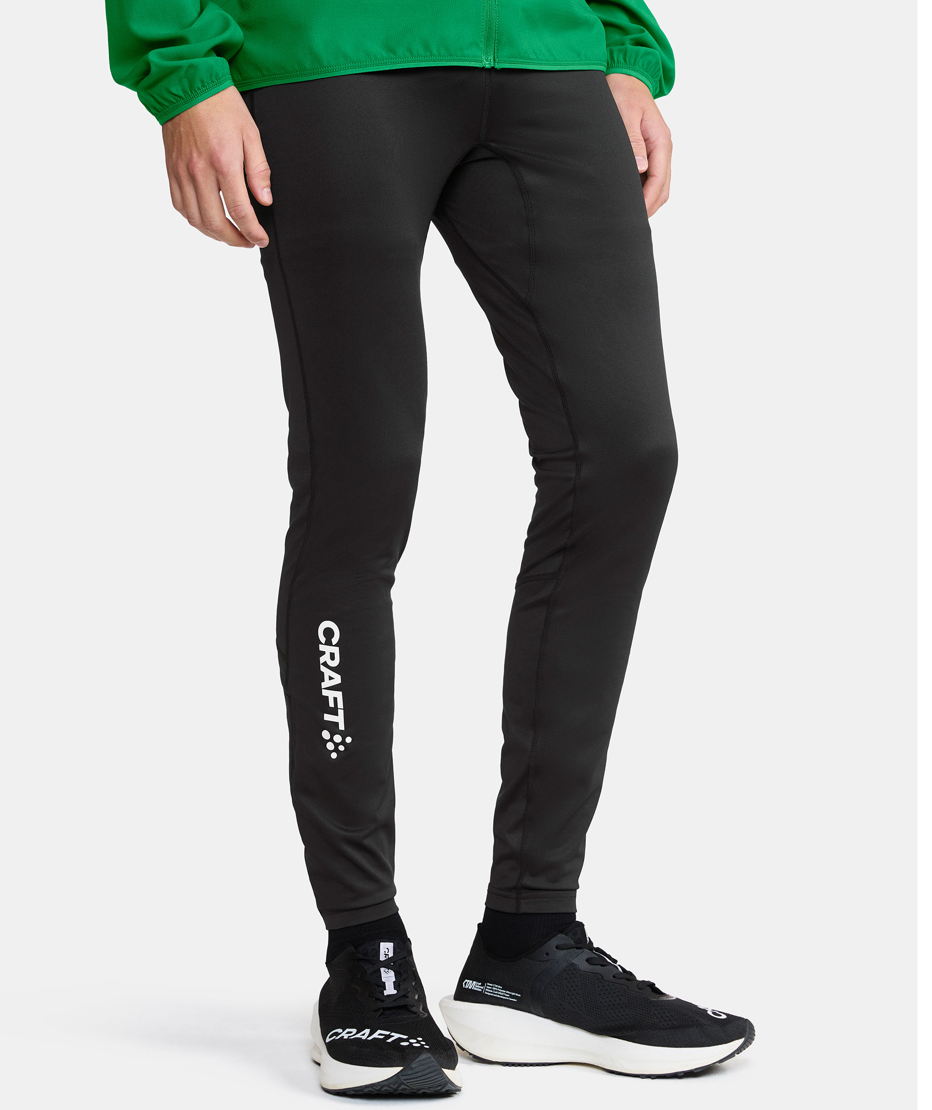 Craft Rush Zip tights, Black