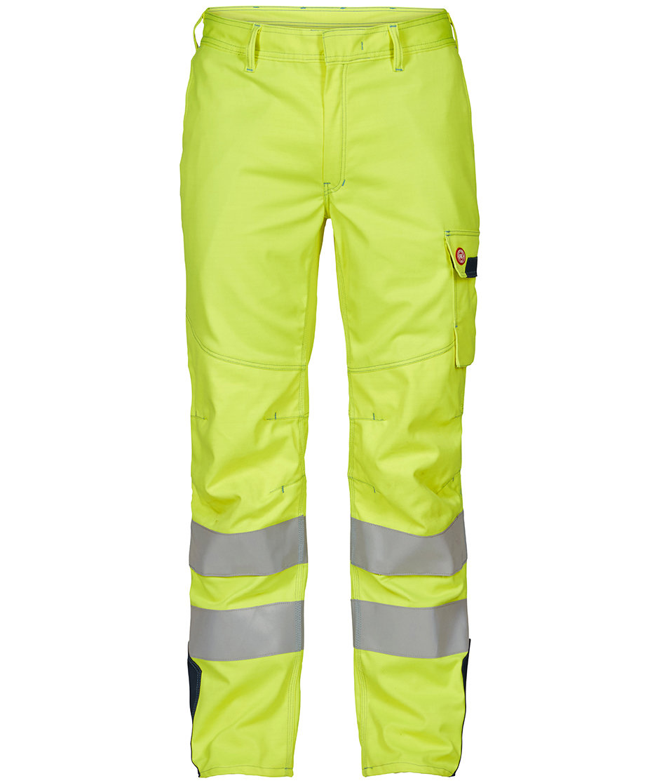 Engel Safety+ arbejdsbukser, Gul/Marine