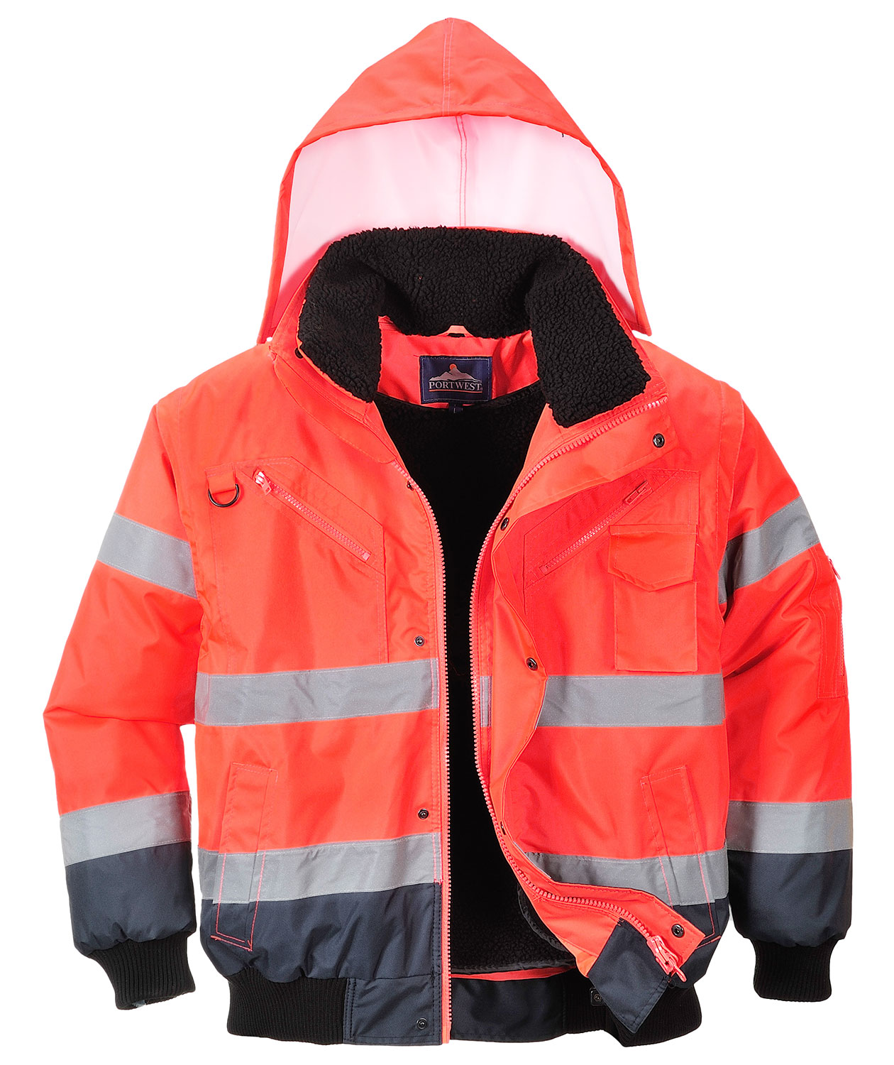 Varsel r&ouml;d/marinbl&aring;