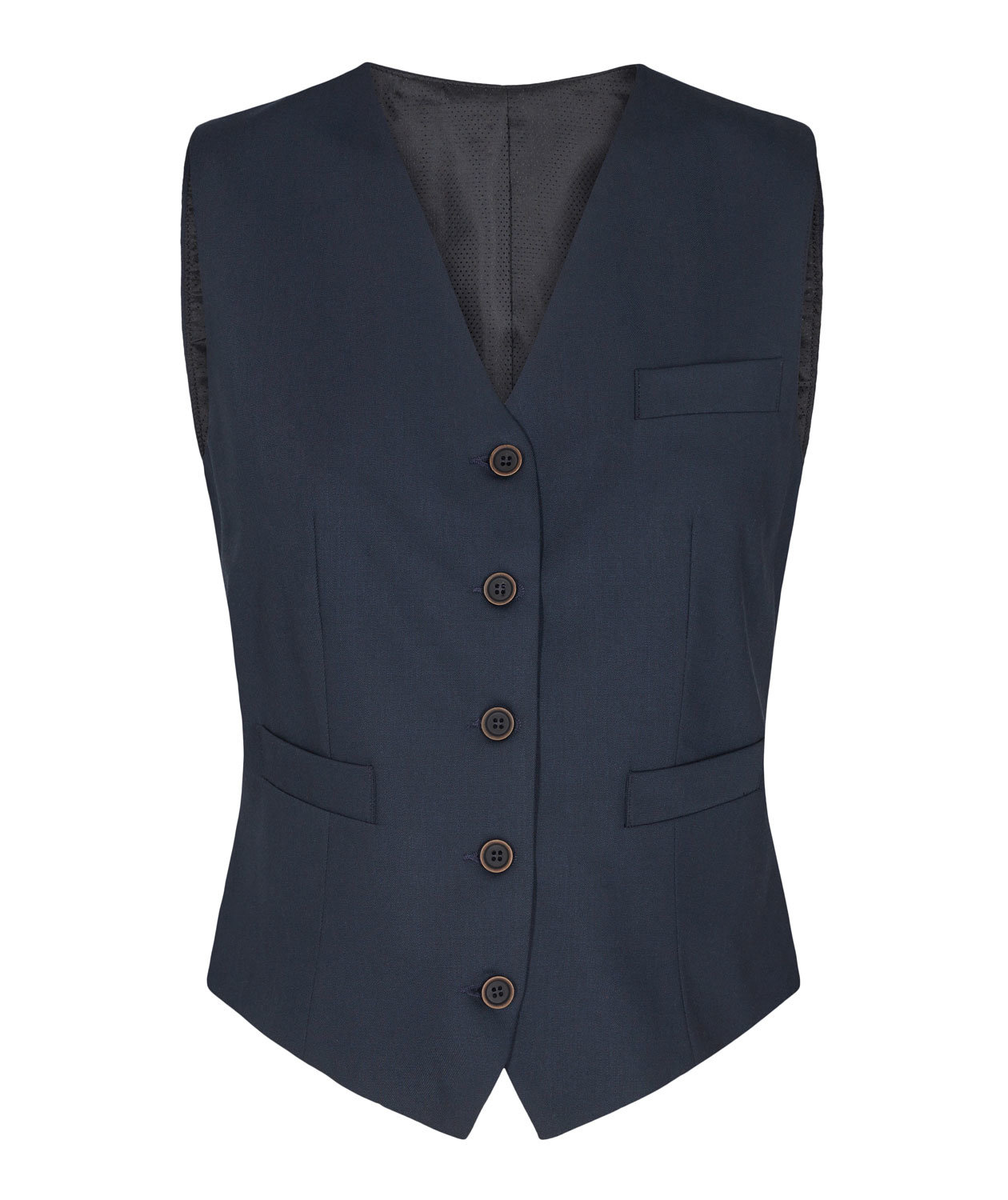 Sunwill Traveller Bistretch Regular fit v&auml;st dam, Blue