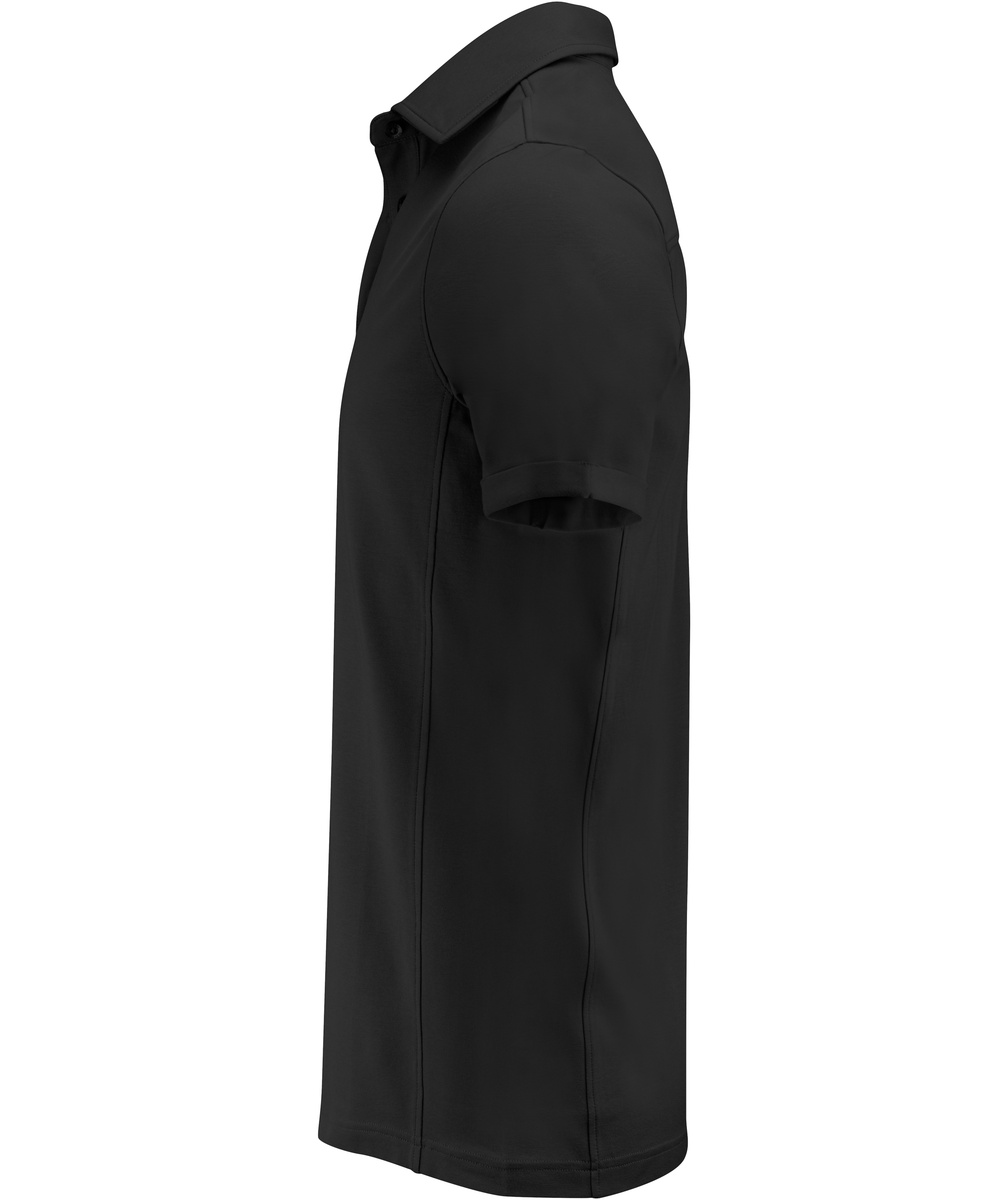 J. Harvest Sportswear American polo T-shirt, Black, large image number 3