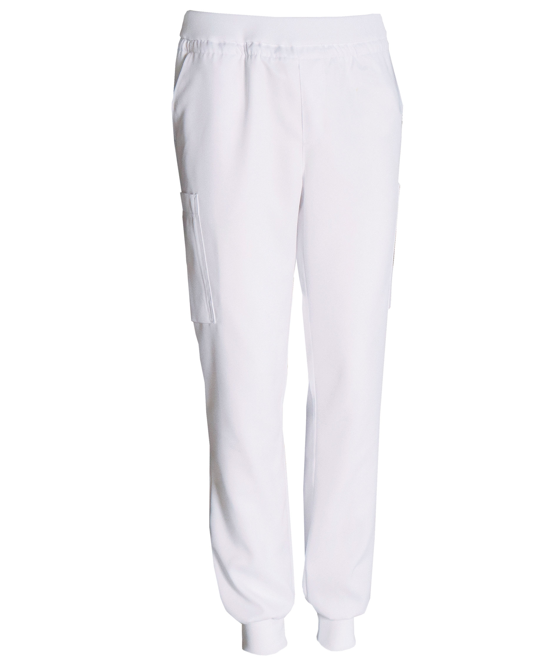 Nybo Workwear Charisma Premium Pull-on bukse benlengde 78 cm, Hvit, Hvit, swatch