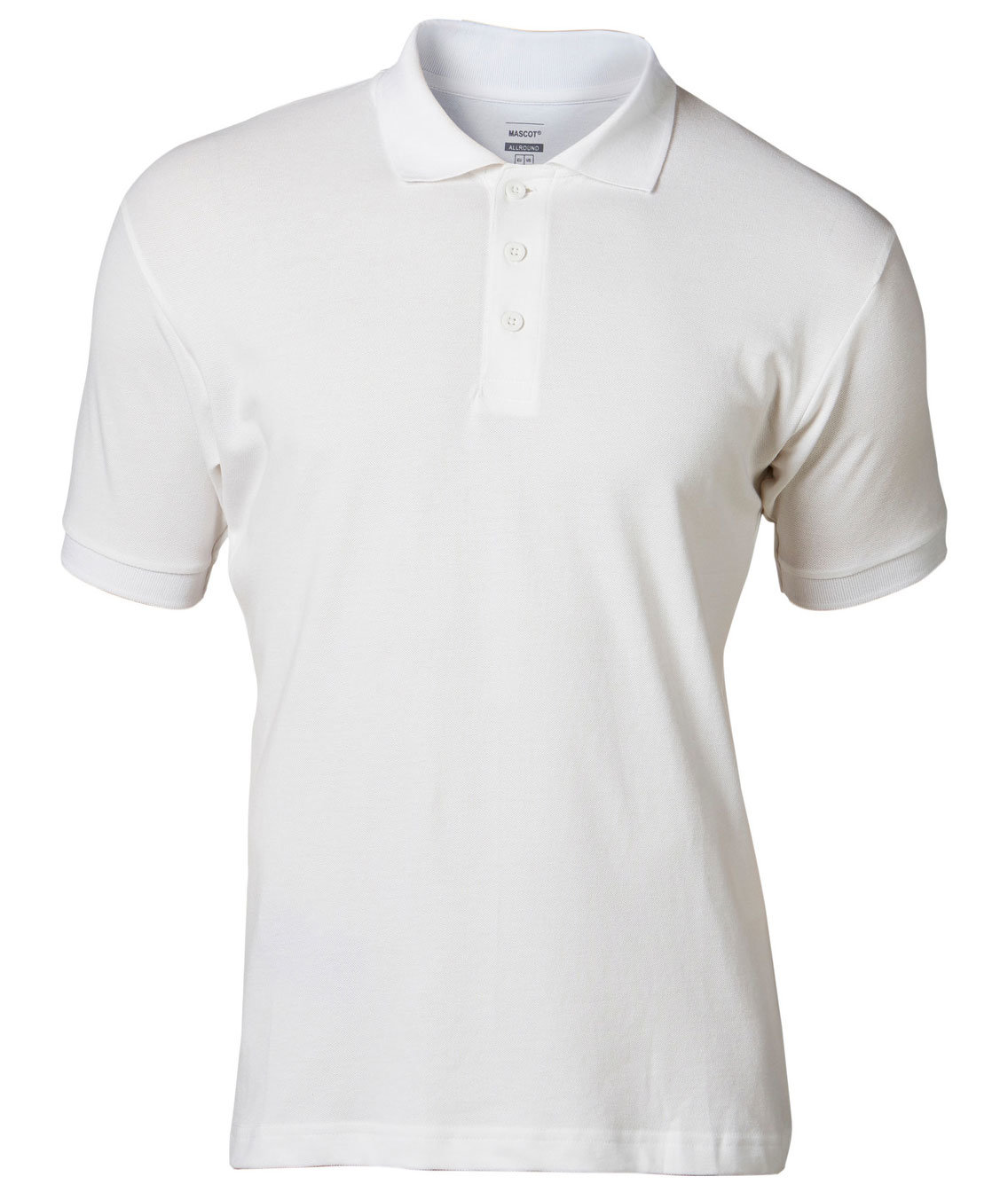 Mascot Crossover Bandol polo T-skjorte, Hvit, Hvit, swatch