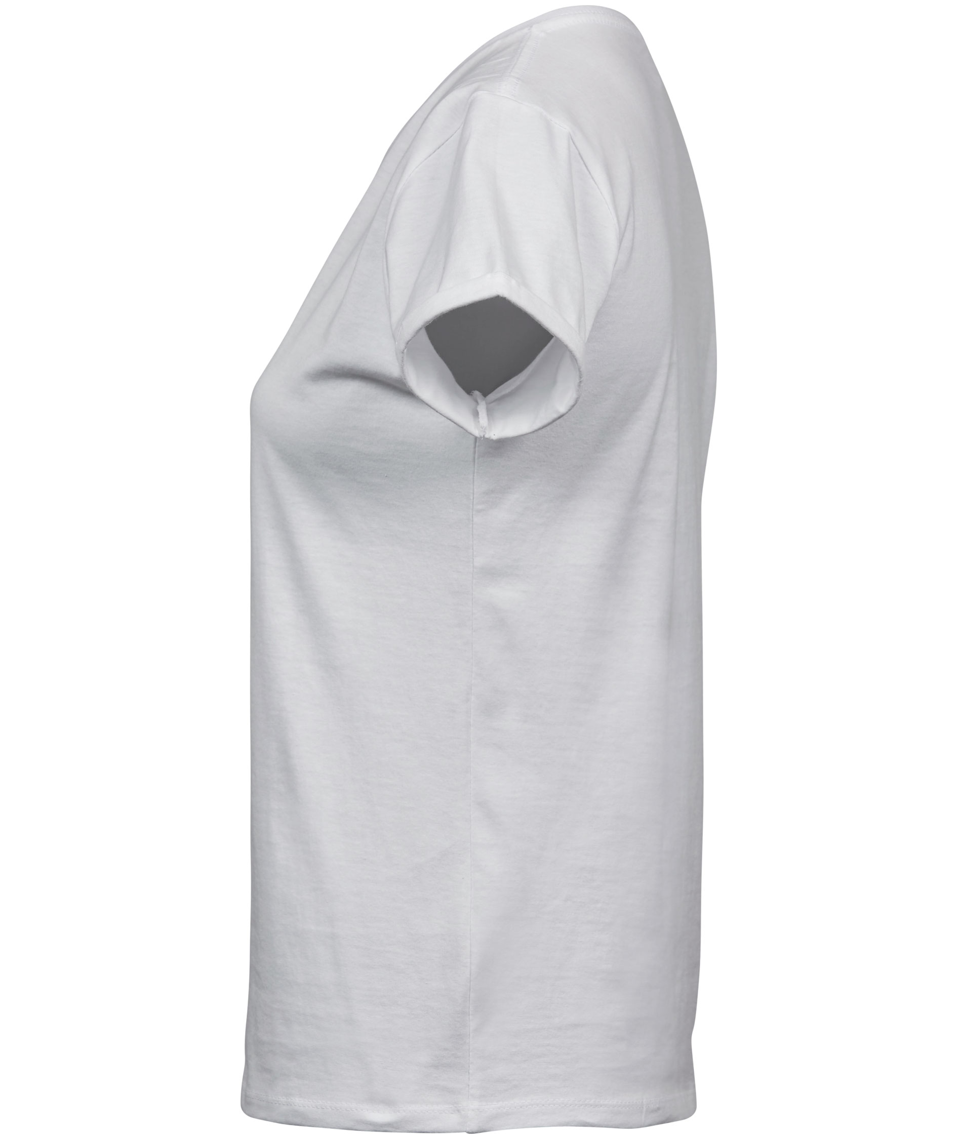 Tee Jays roll-up women's T-shirt, White, large image number 3