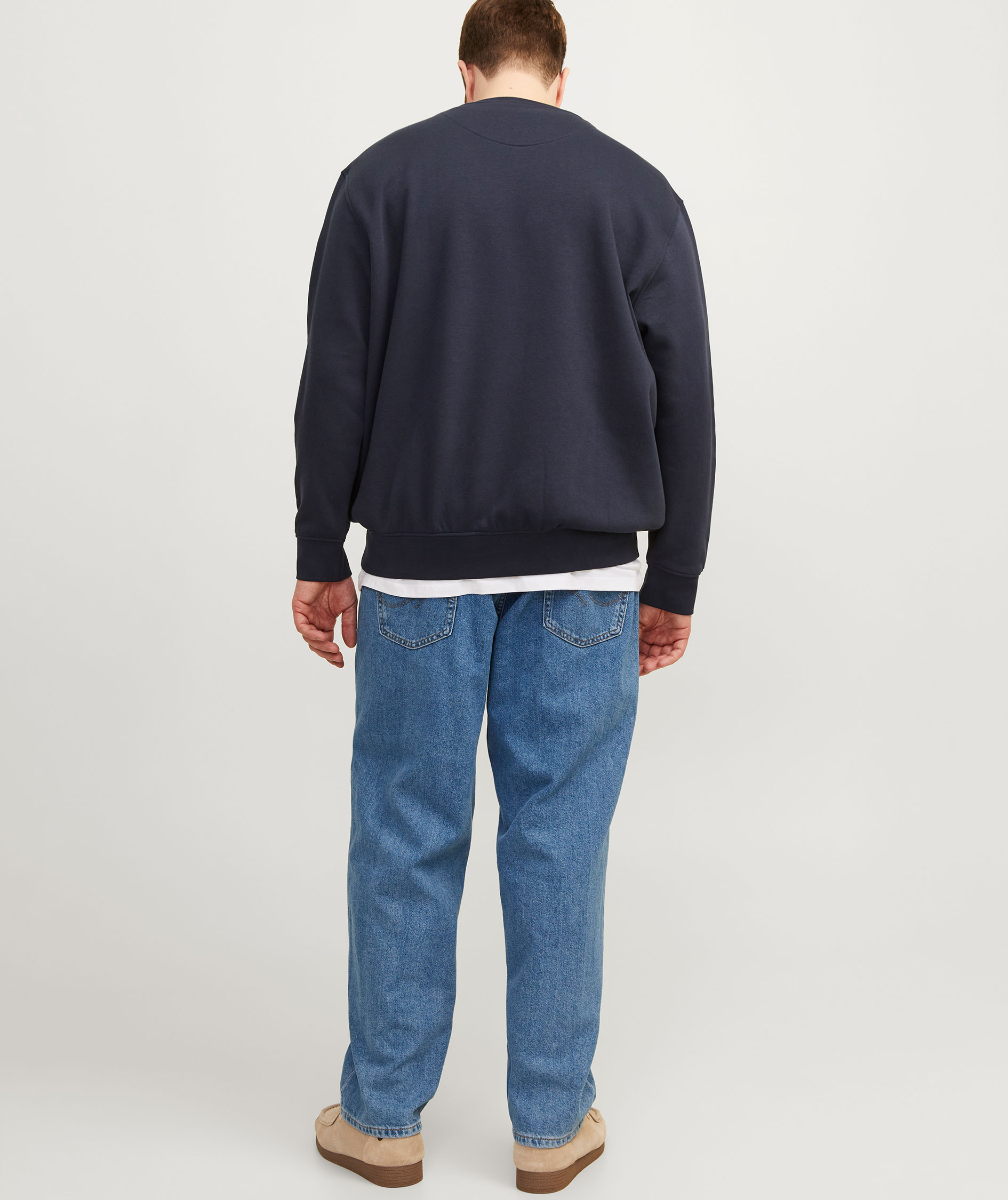 Jack & Jones Plus JJICHRIS JJORIGINAL AKM 412 Jeans, Blue Denim, large image number 3