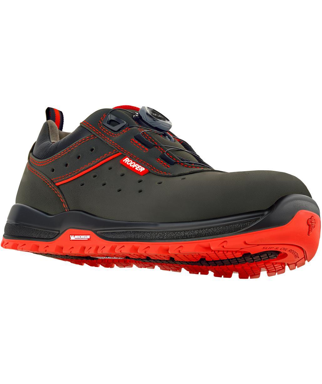 VM Footwear Norimberk work shoes O1PL, Black/Red, large image number 2