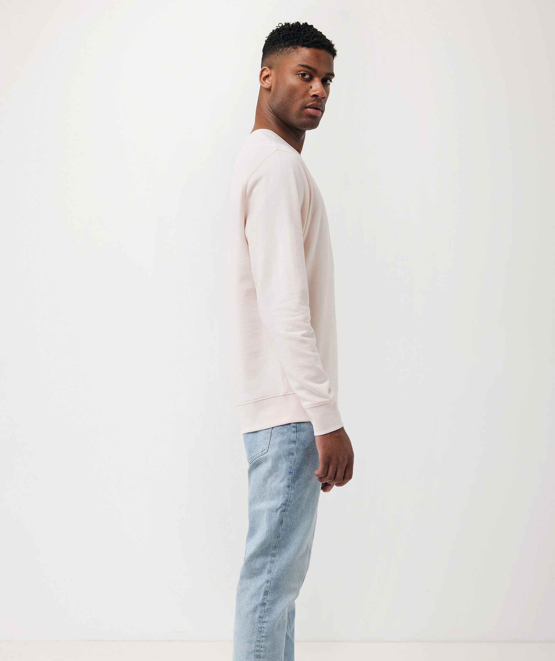 Iqoniq Etosha sweatshirt, Cloud Pink, large image number 4