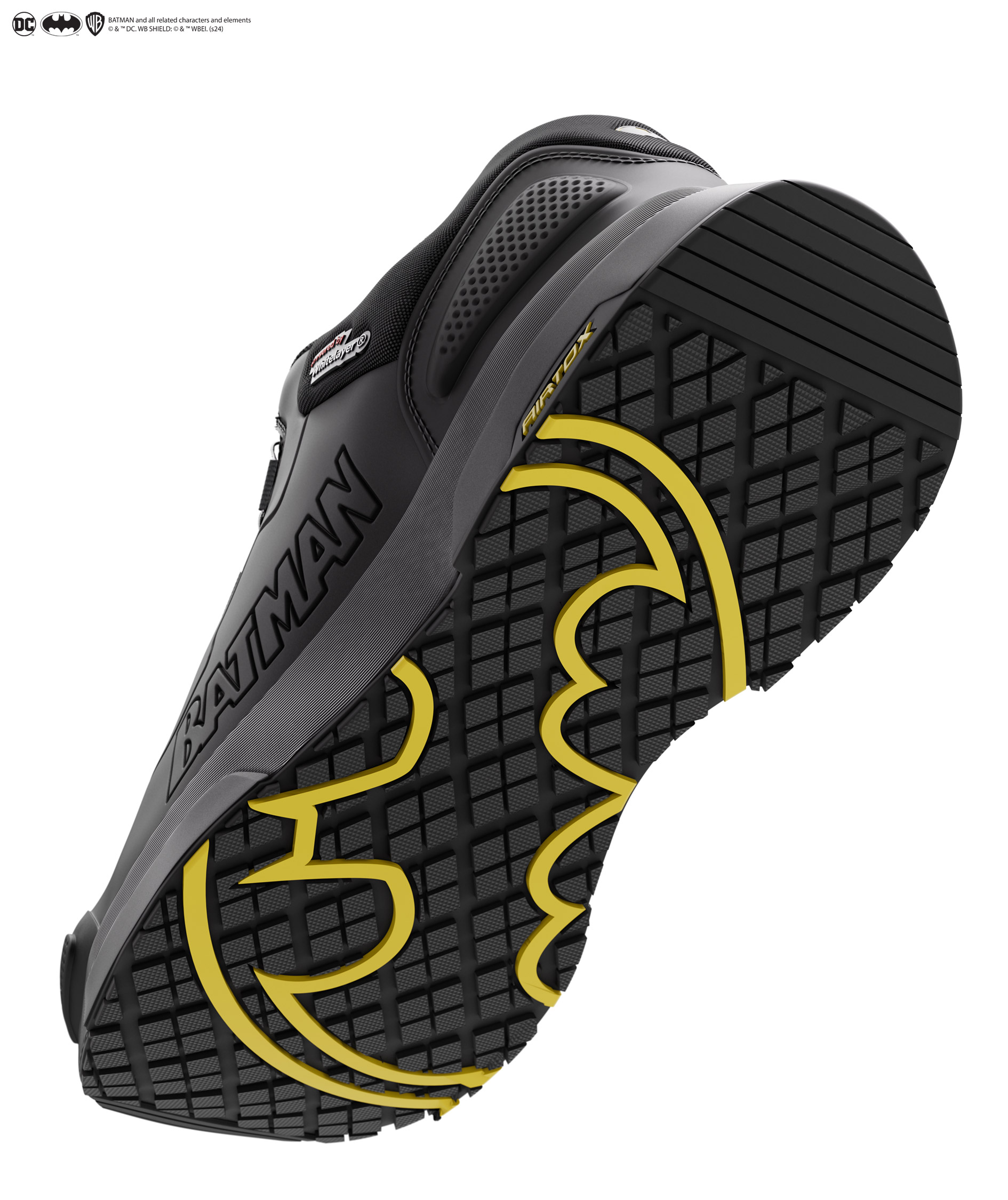Batman x AIRTOX BAT.ONE safety shoes S3S, Black/Yellow, large image number 9