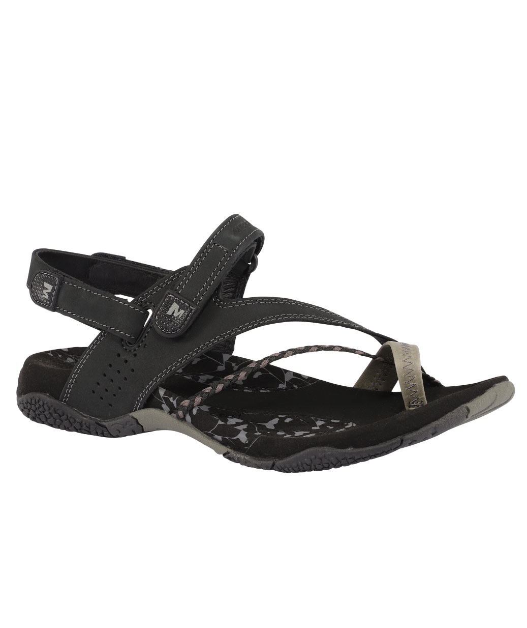 Merrell Siena Damen Sandalen, Schwarz, Schwarz, swatch