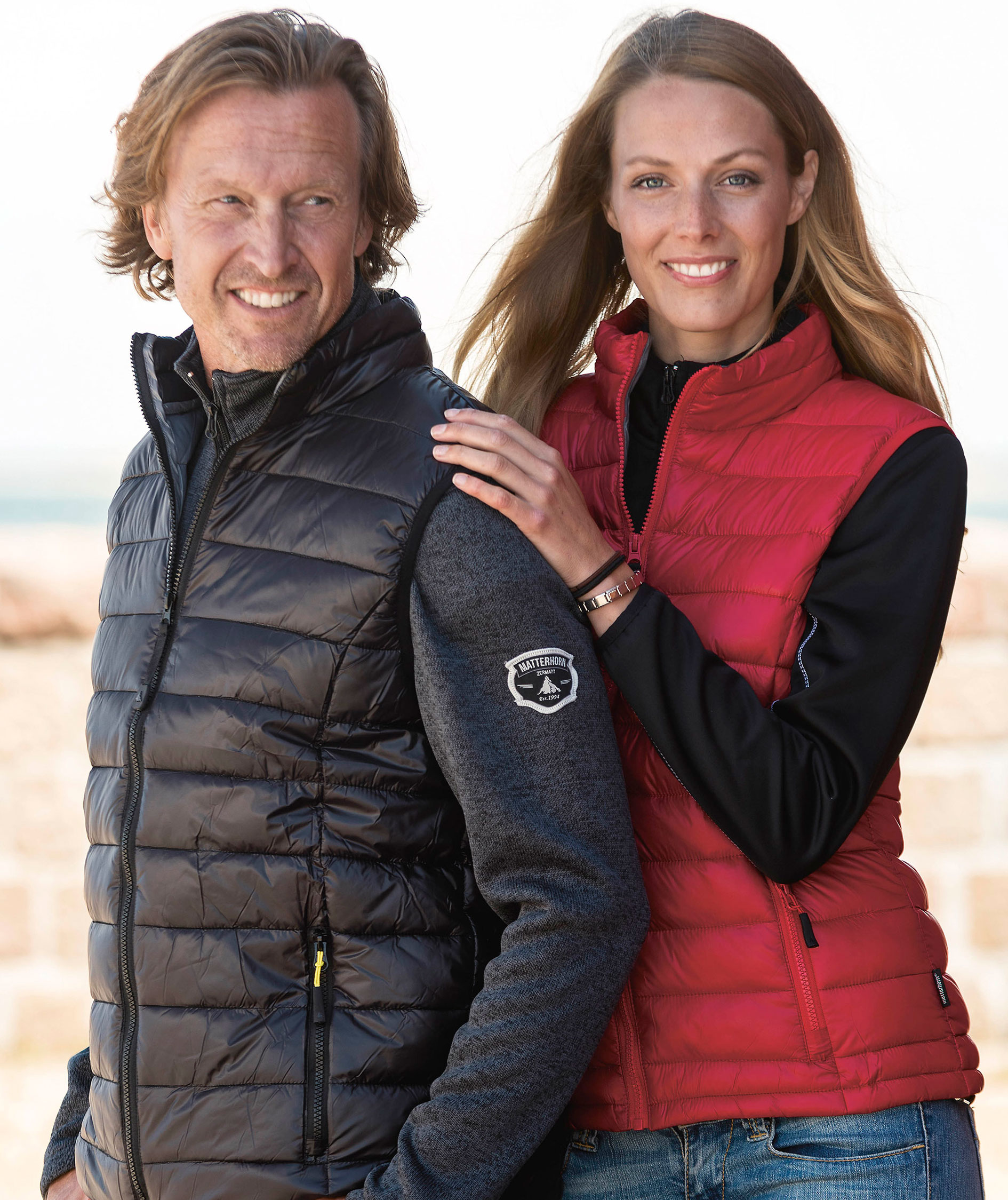 Matterhorn Walker vatteret vest, Sort, large image number 3