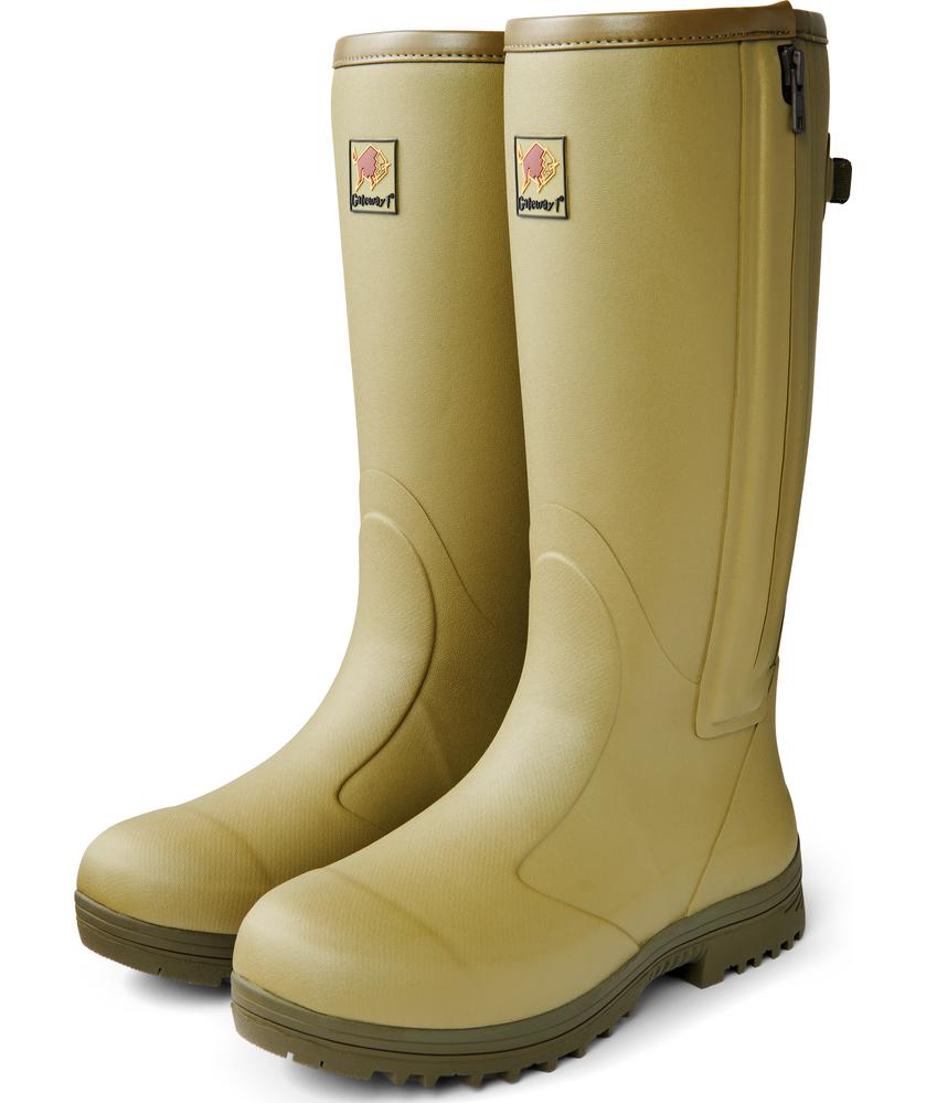 Gateway1 Pheasant Game 18" 5mm side-zip gummist&ouml;vlar, Cedar Olive, large image number 2