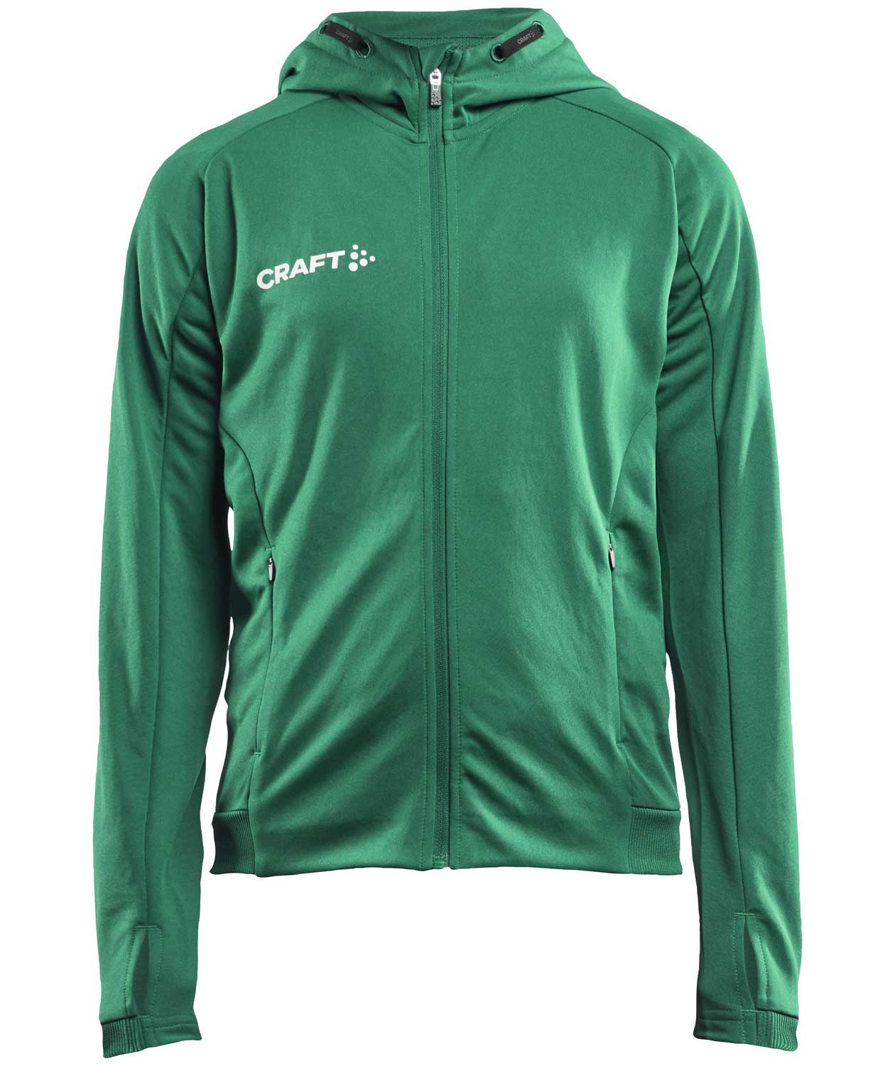 Craft Evolve hoodie till barn, Team green, Team green, swatch