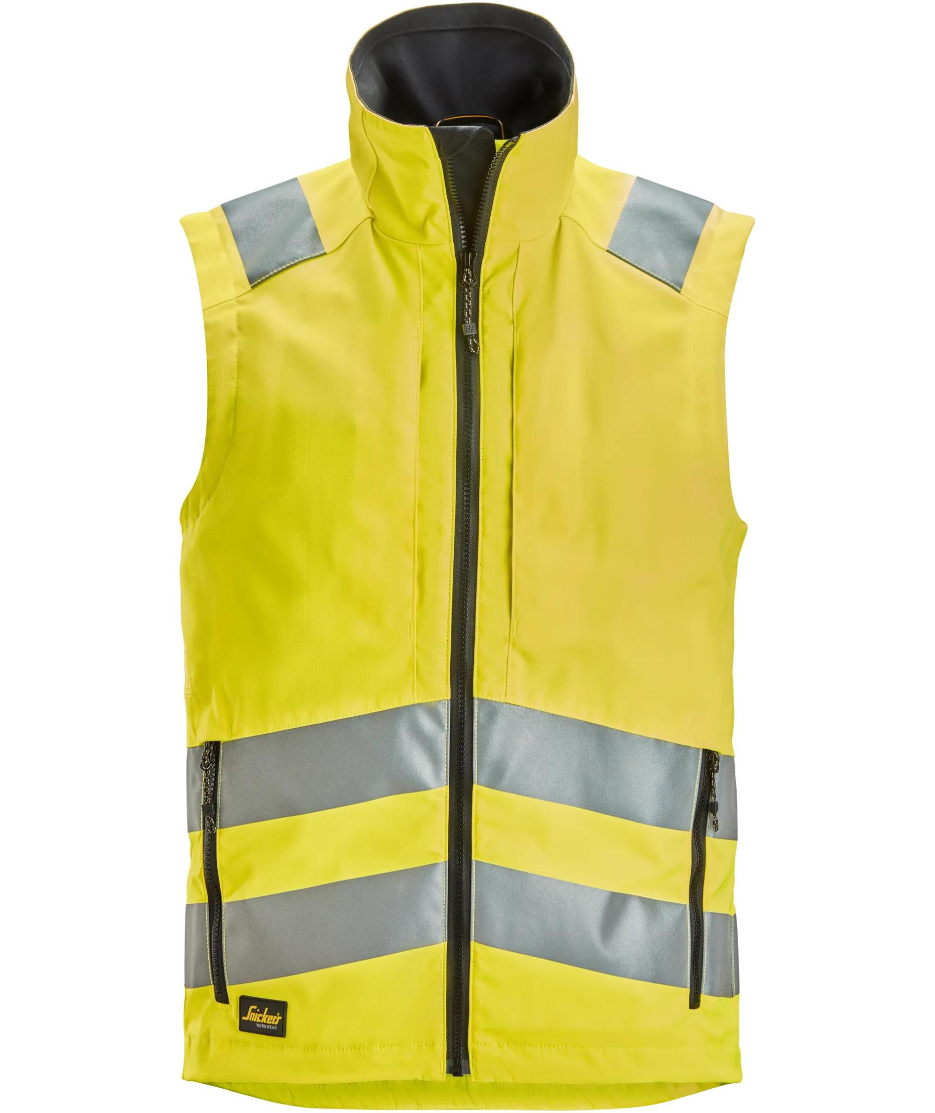 Snickers&nbsp;arbeidsvest 4534, Hi-Vis&nbsp;Gul