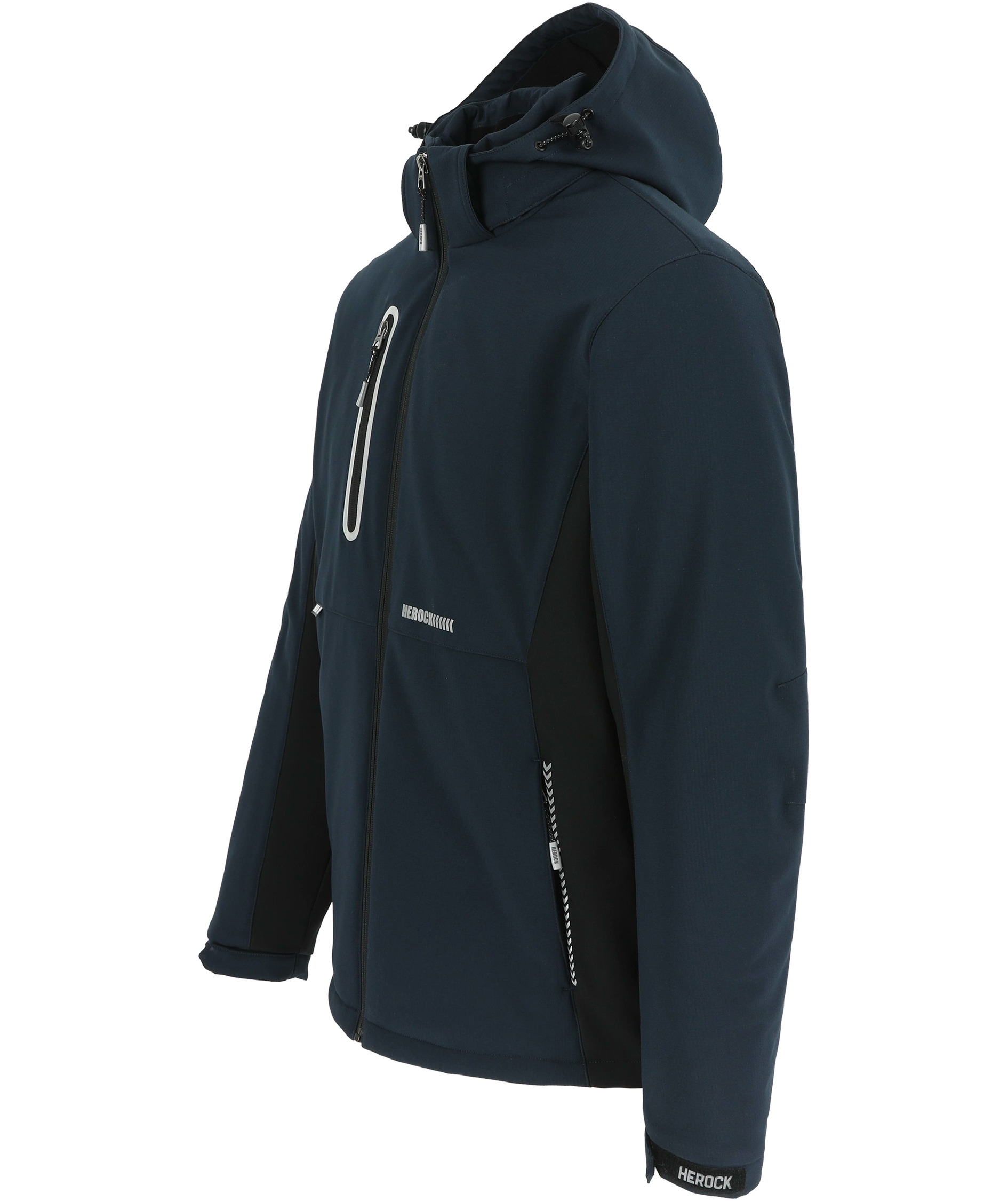 HEROCK Taris lined softshell jacket, Navy, large image number 5