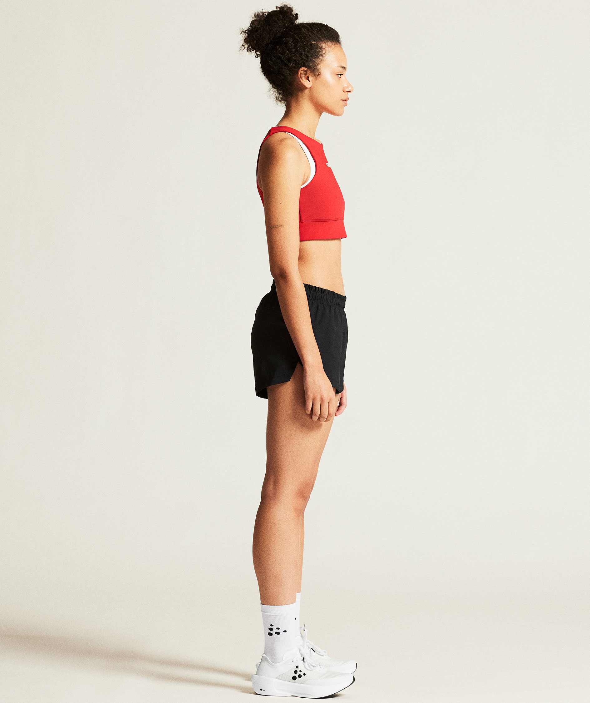 Craft Rush 2.0 Damen sport BH, Bright red, large image number 5