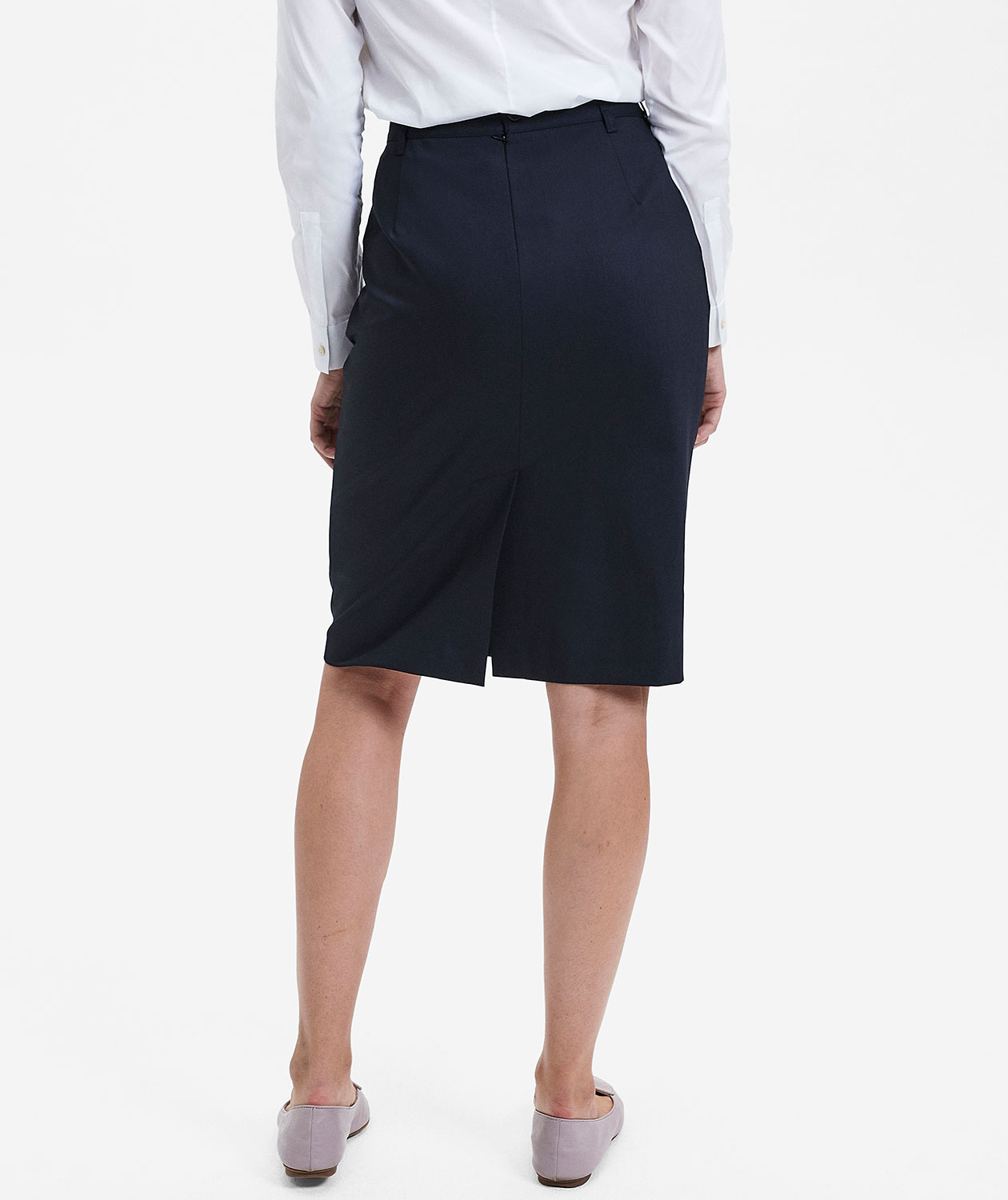 Sunwill Traveller Bistretch Modern fit nederdel, Navy, large image number 4